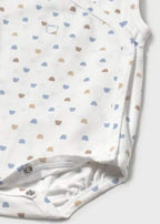 Ärmelloser Babybody für Jungen, Hellblau 1702 /A