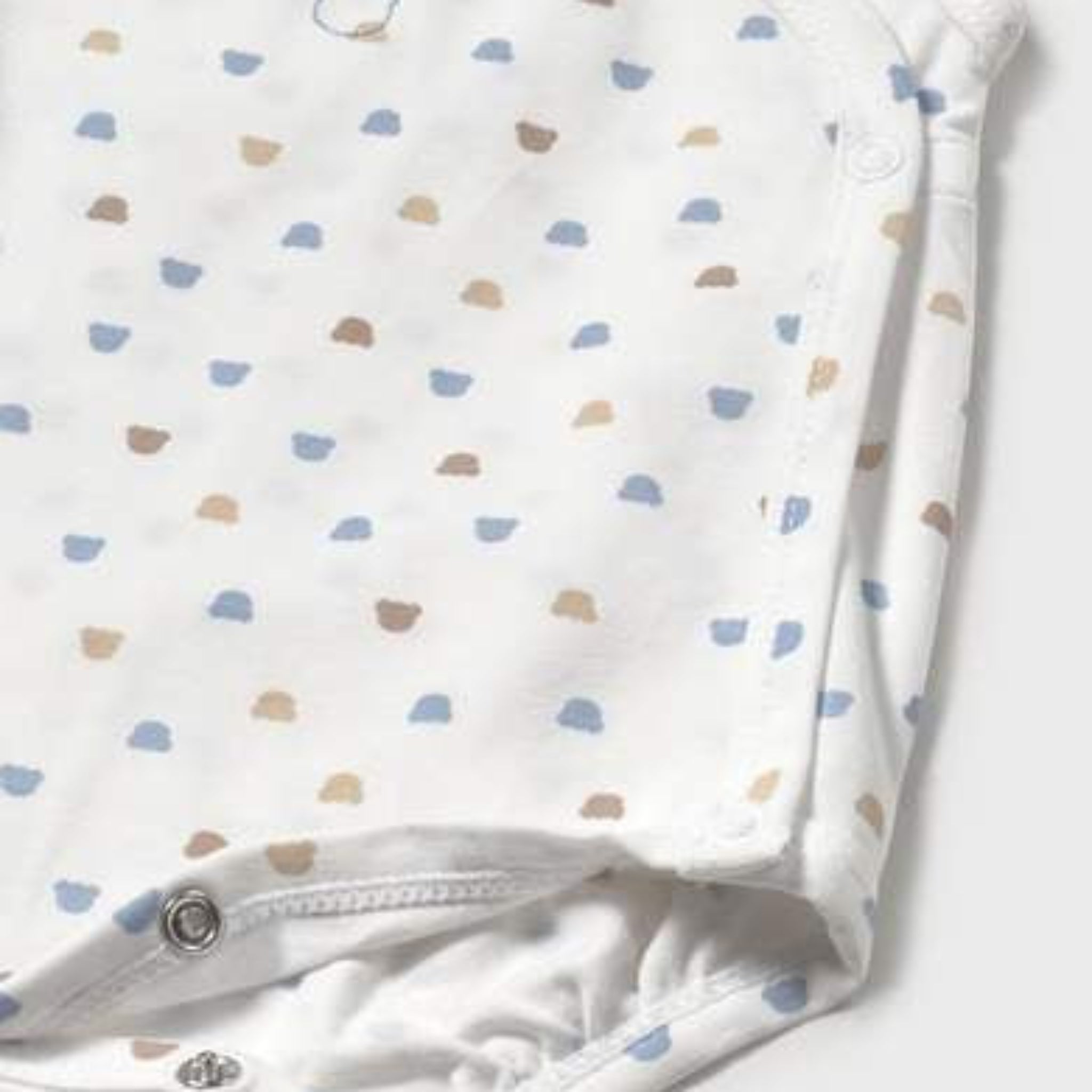 Body manica smanicata Neonato AZZURRO 1702 /A -  NANU' BABY