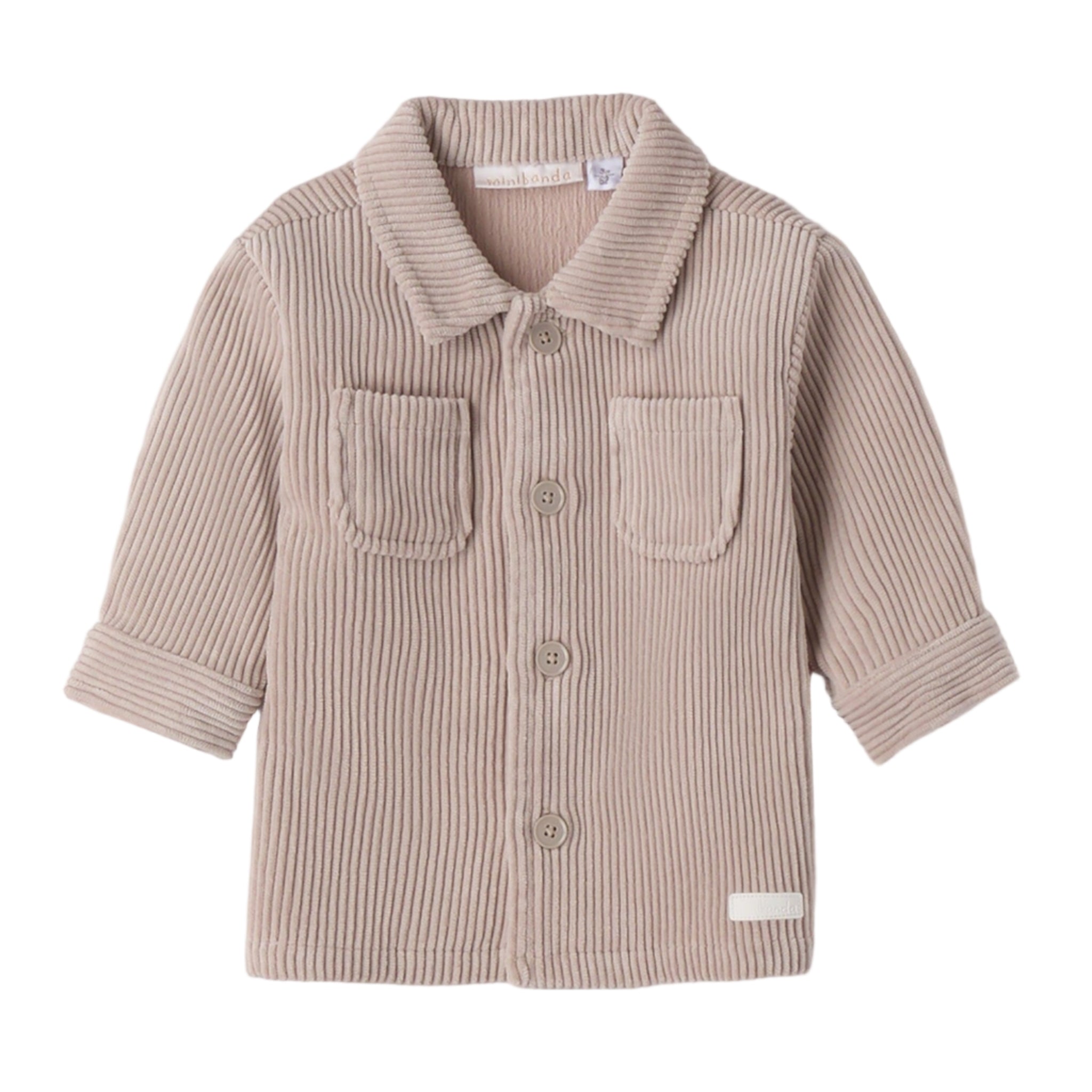 Camicia Ml Bimbo TORTORA 3F605/521 -  NANU' BABY