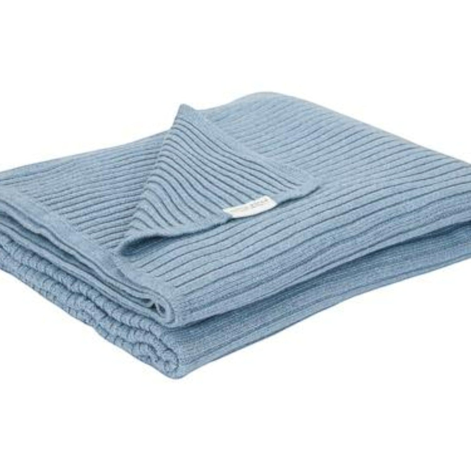 Copertina Culla lavorata a maglia  Blu TE13644035 -  NANU' BABY