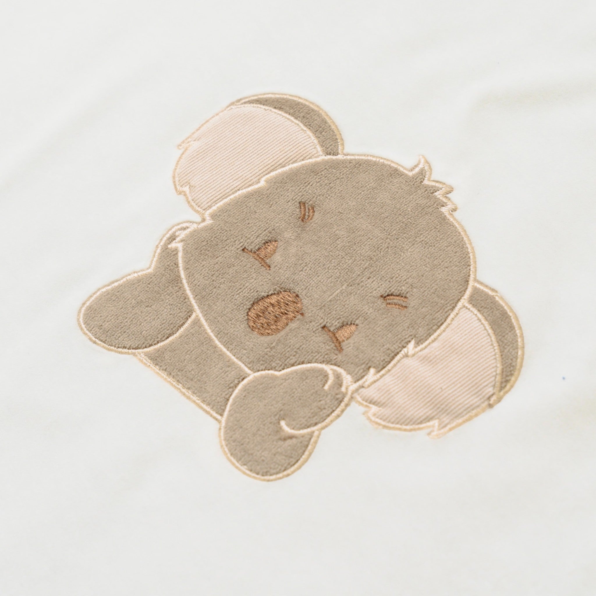 Green Chenille Baby Blanket by SARTORIA DEI PICCOLI (code LC1113)