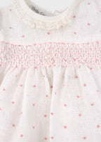 Completo Cotone Pois Rosa TAORMINA1413