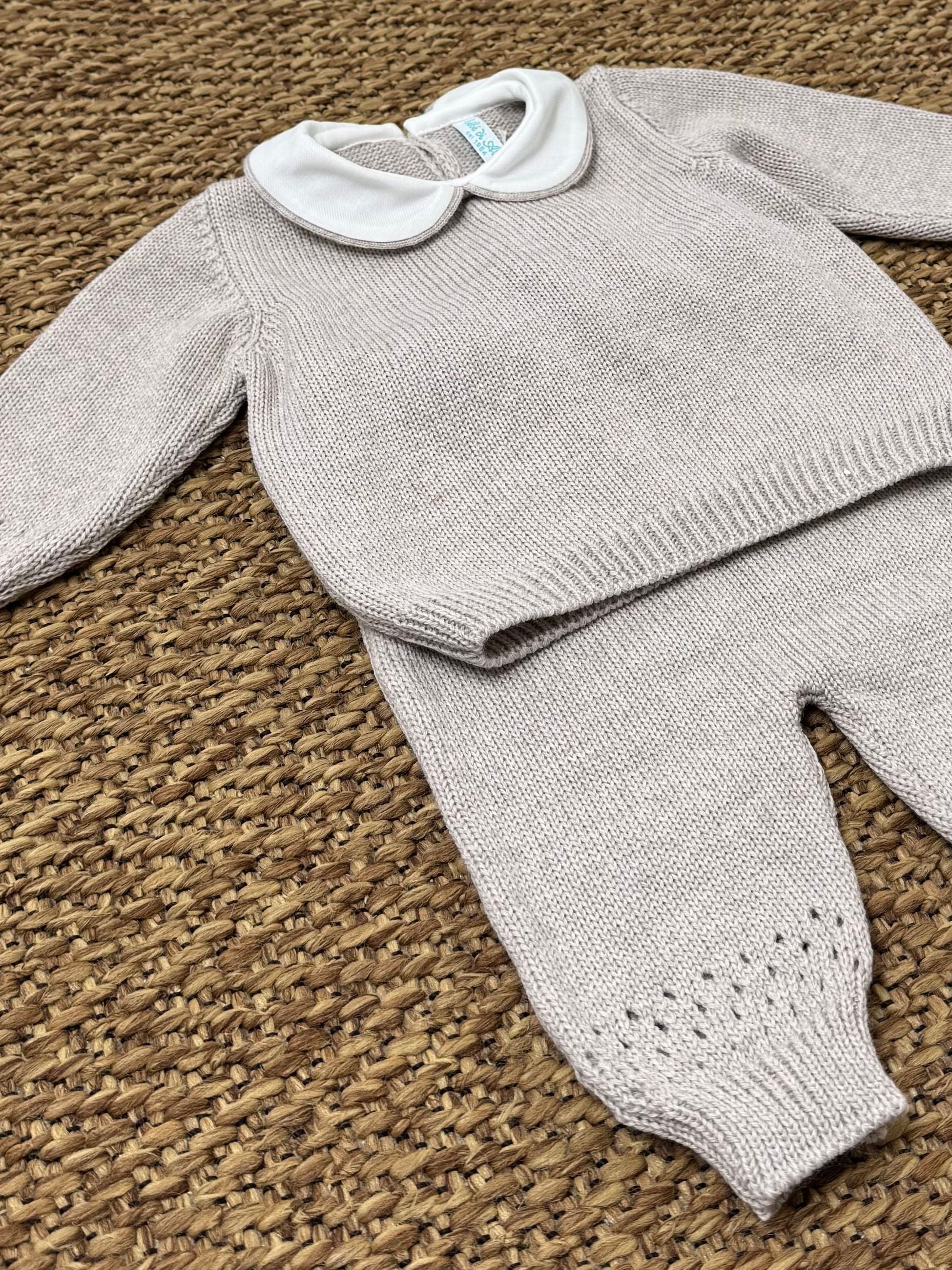 Beige Newborn Birth Set 2P80