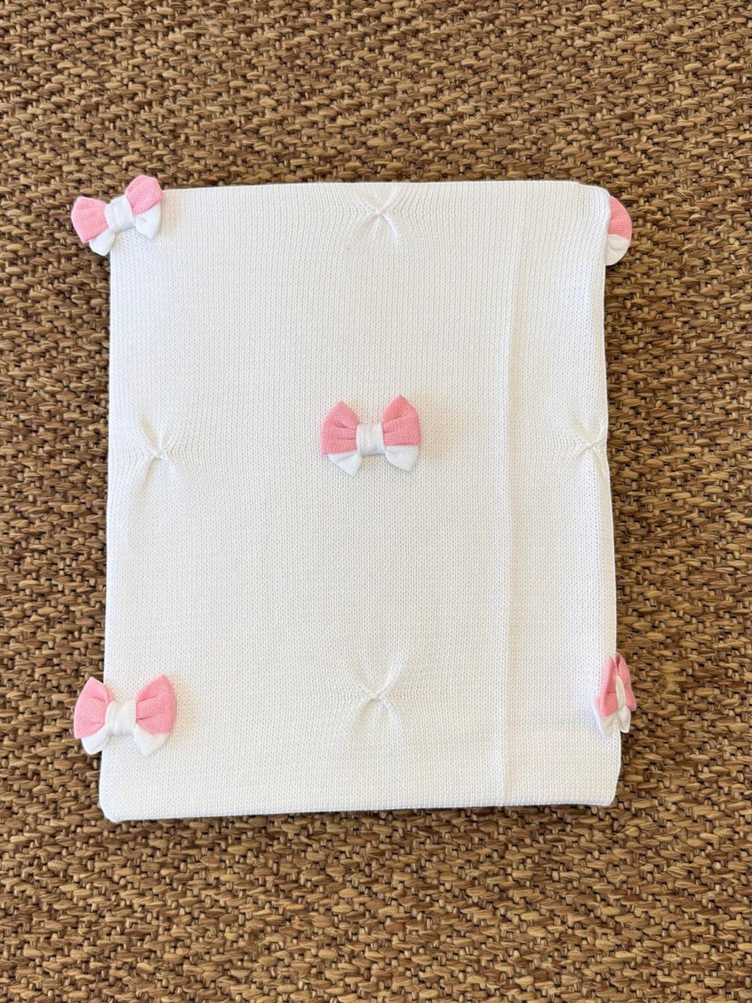 Coperta Neonata BIANCO FIOCCHI/181-B