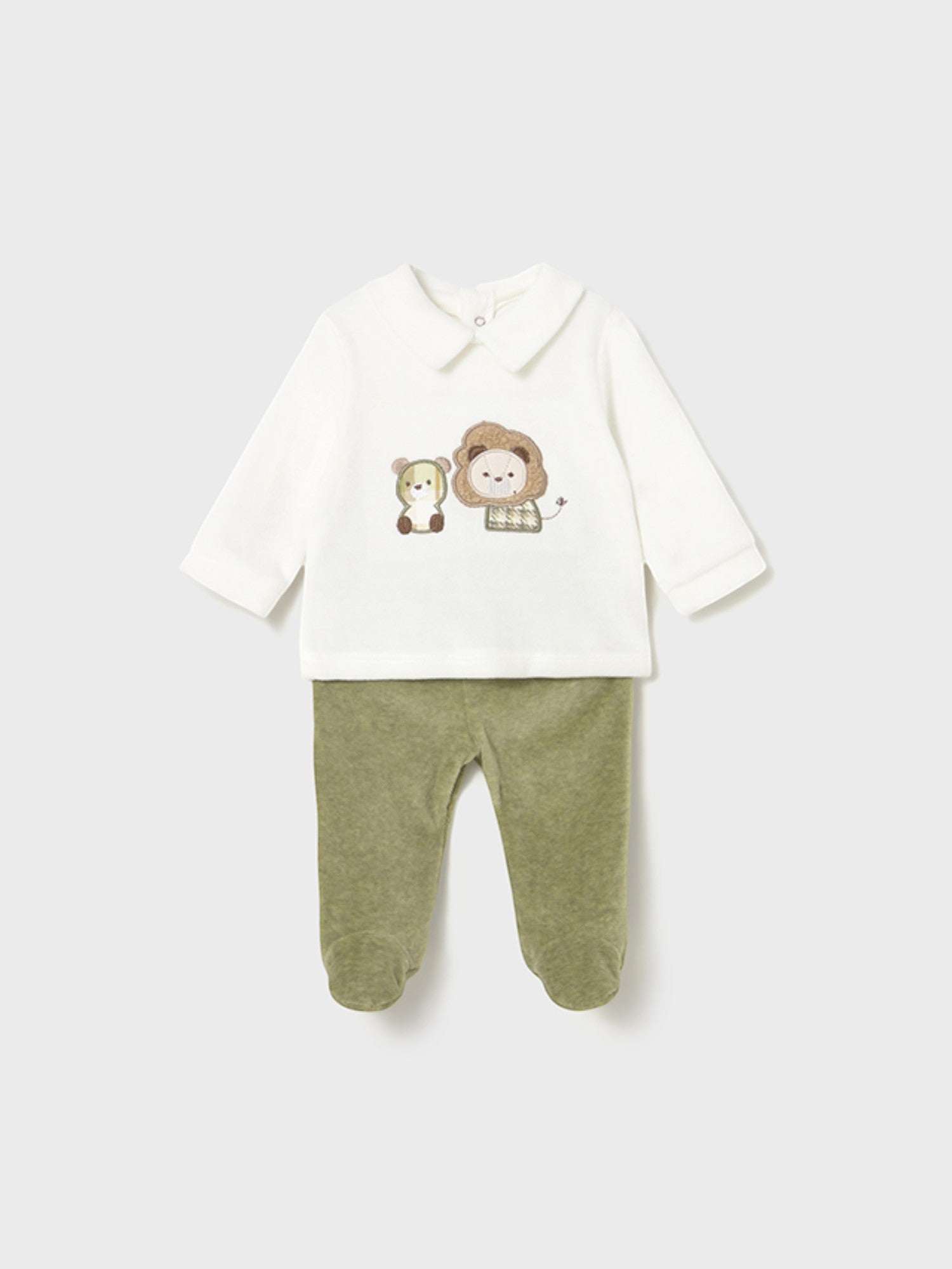 Completo nascita Neonato Verde 2562/68 -  NANU' BABY