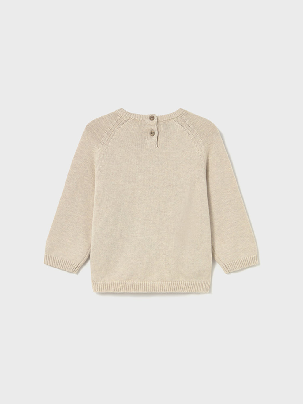 Maglioncino intarsio animal Bimbo Beige 2345/22