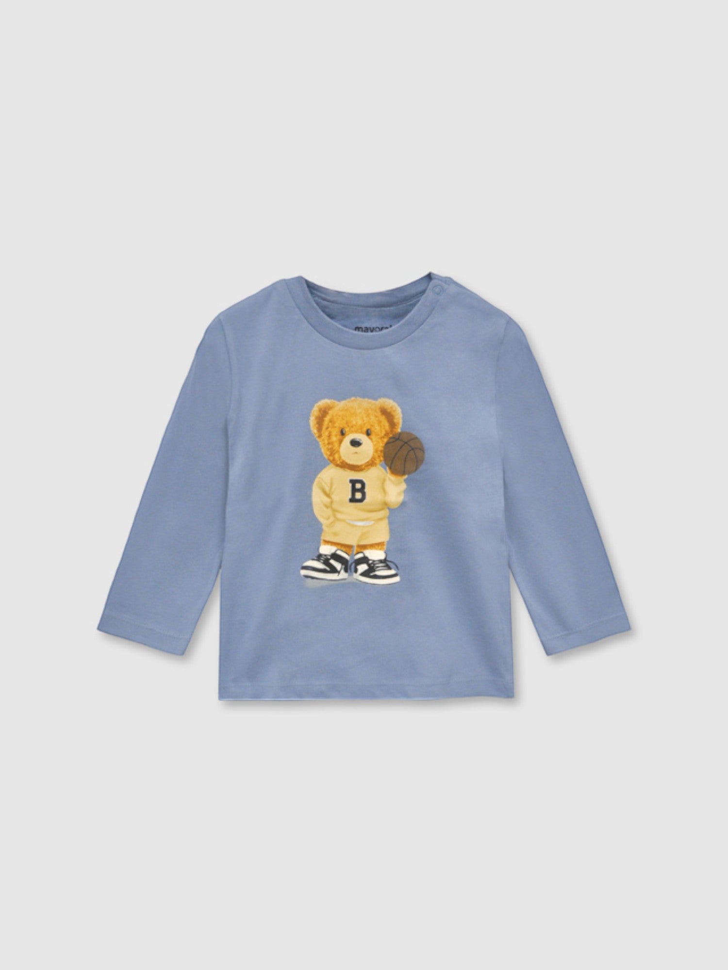 Maglietta m/l orso Bimbo AZZURRO 2058/83 -  NANU' BABY