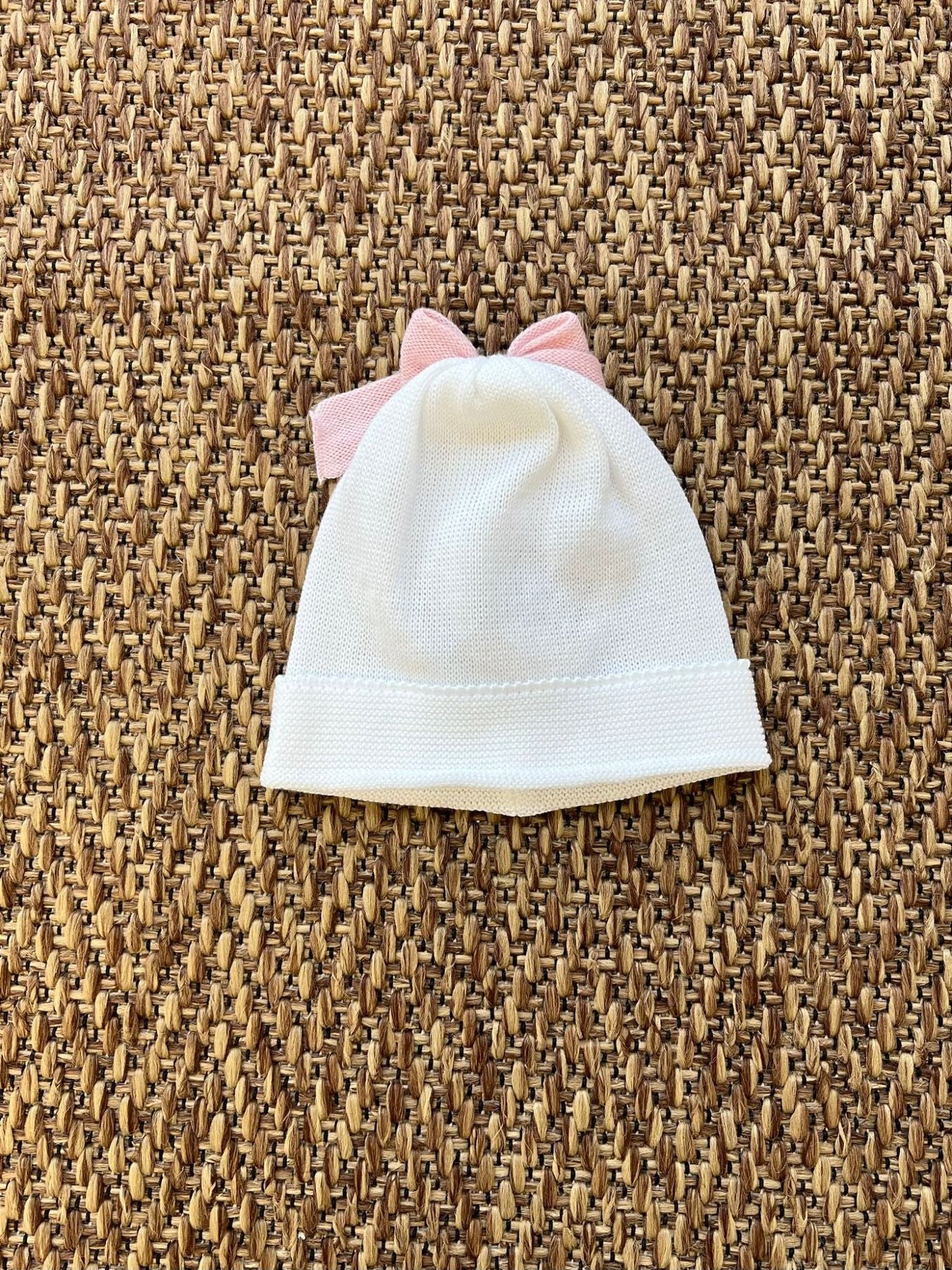 Cuffia Fiocco Neonata ROSA FIOCCO 681/RA