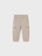 Pantalone jogger cargo Bimbo Beige 2506/84