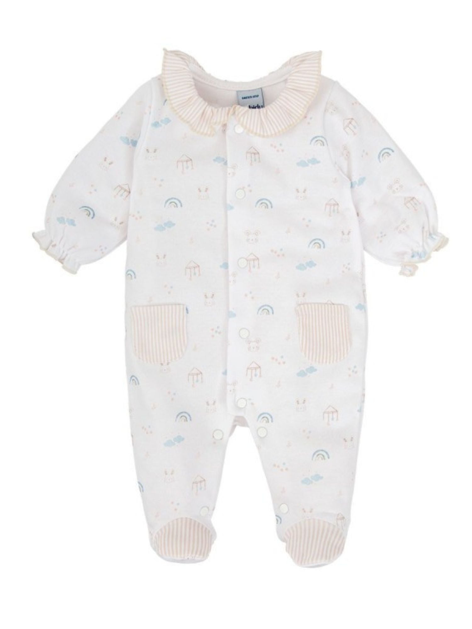 Tutina Neonata Beige 11125 -  NANU' BABY