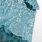 Compl. gonna lustrini Bimba Verde 5542/9 -  NANU' BABY