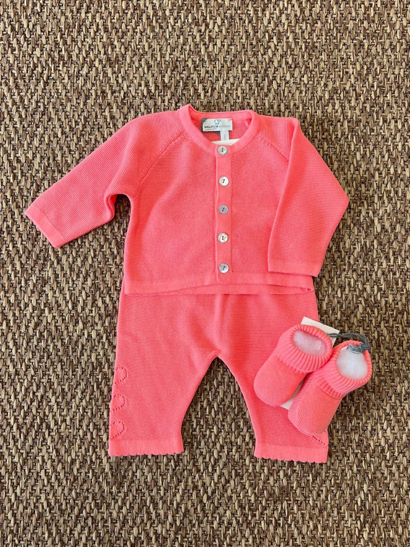 Completo nascita Cuore Neonata CORALLO CUORE 45126