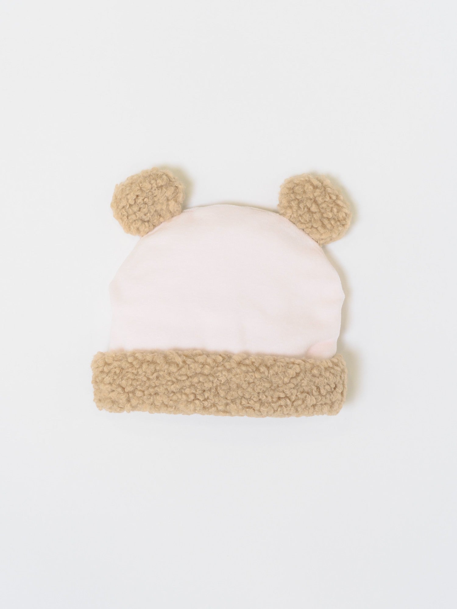 Cuffia Neonata ROSA IN7073/R -  NANU' BABY