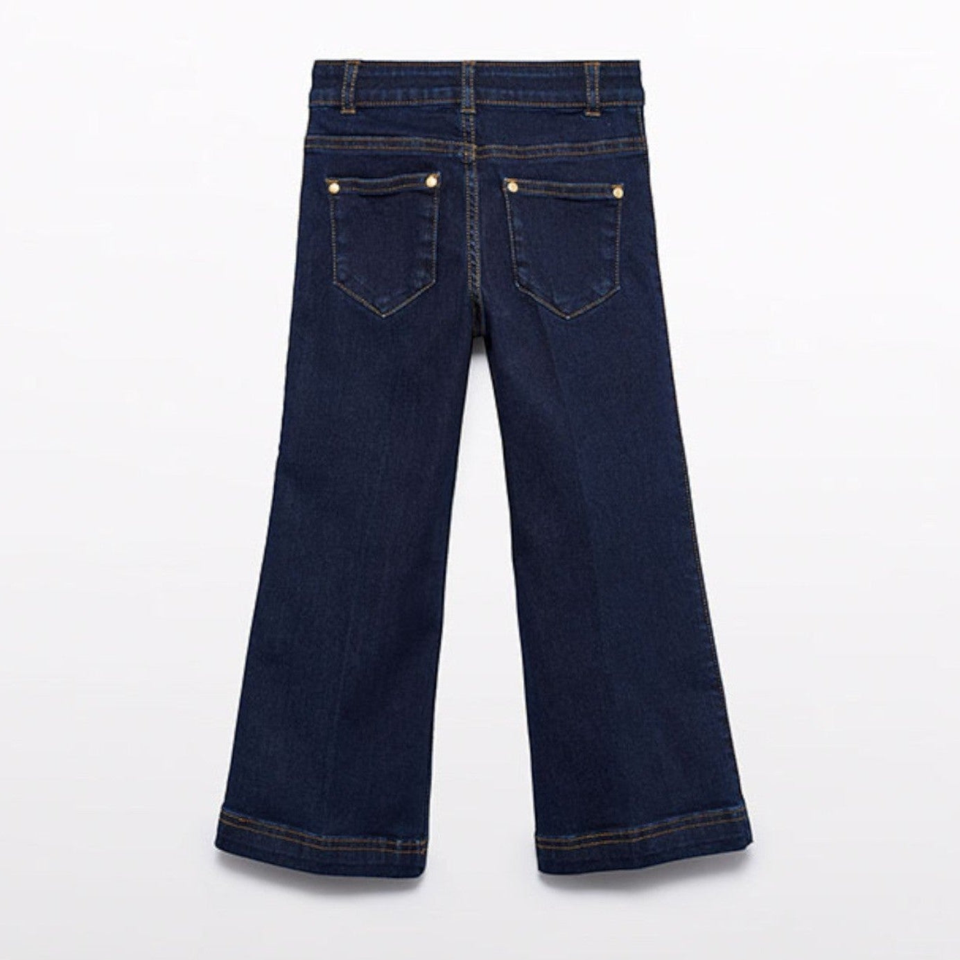 Pantalone denim palazzo Bimba Blu 5722/5 -  NANU' BABY