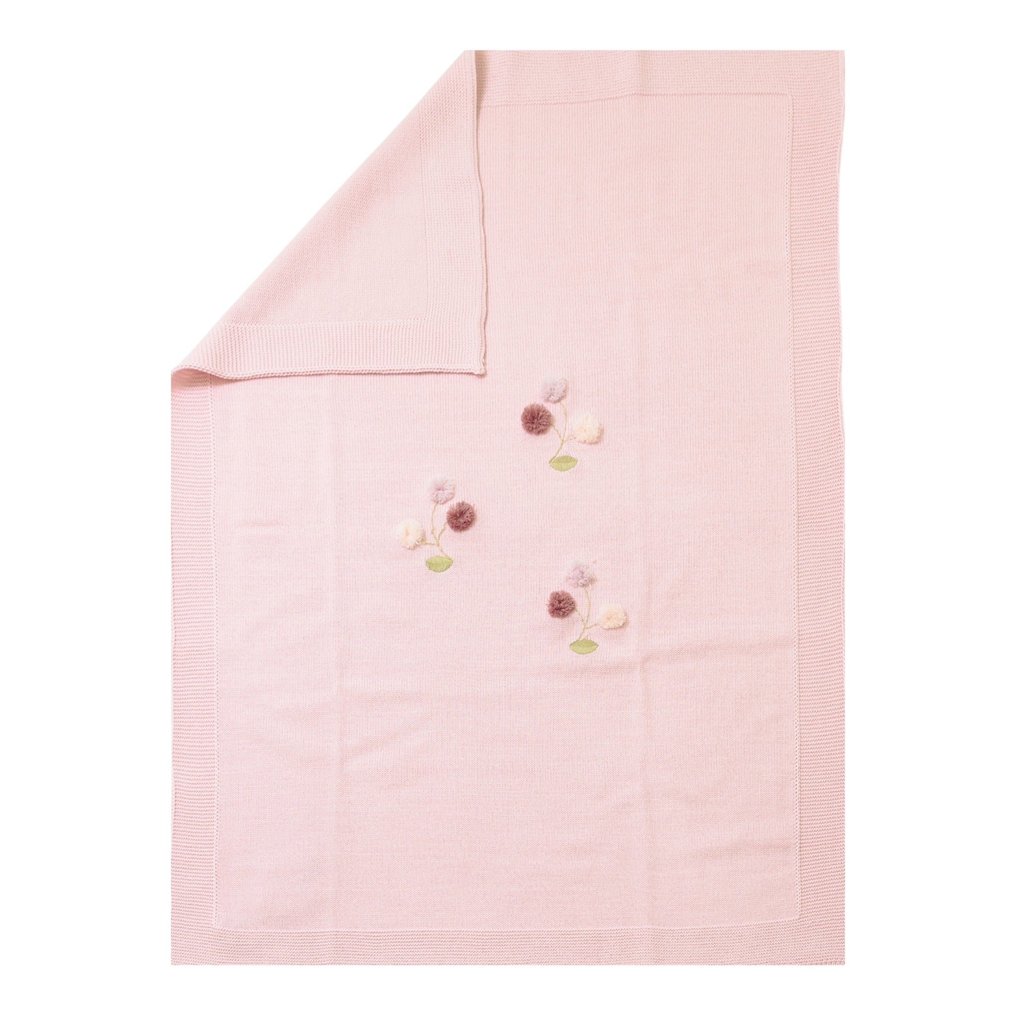 Baby Blanket, Mixed Wool, Pink, SARTORIA DEI PICCOLI (code LC1107)