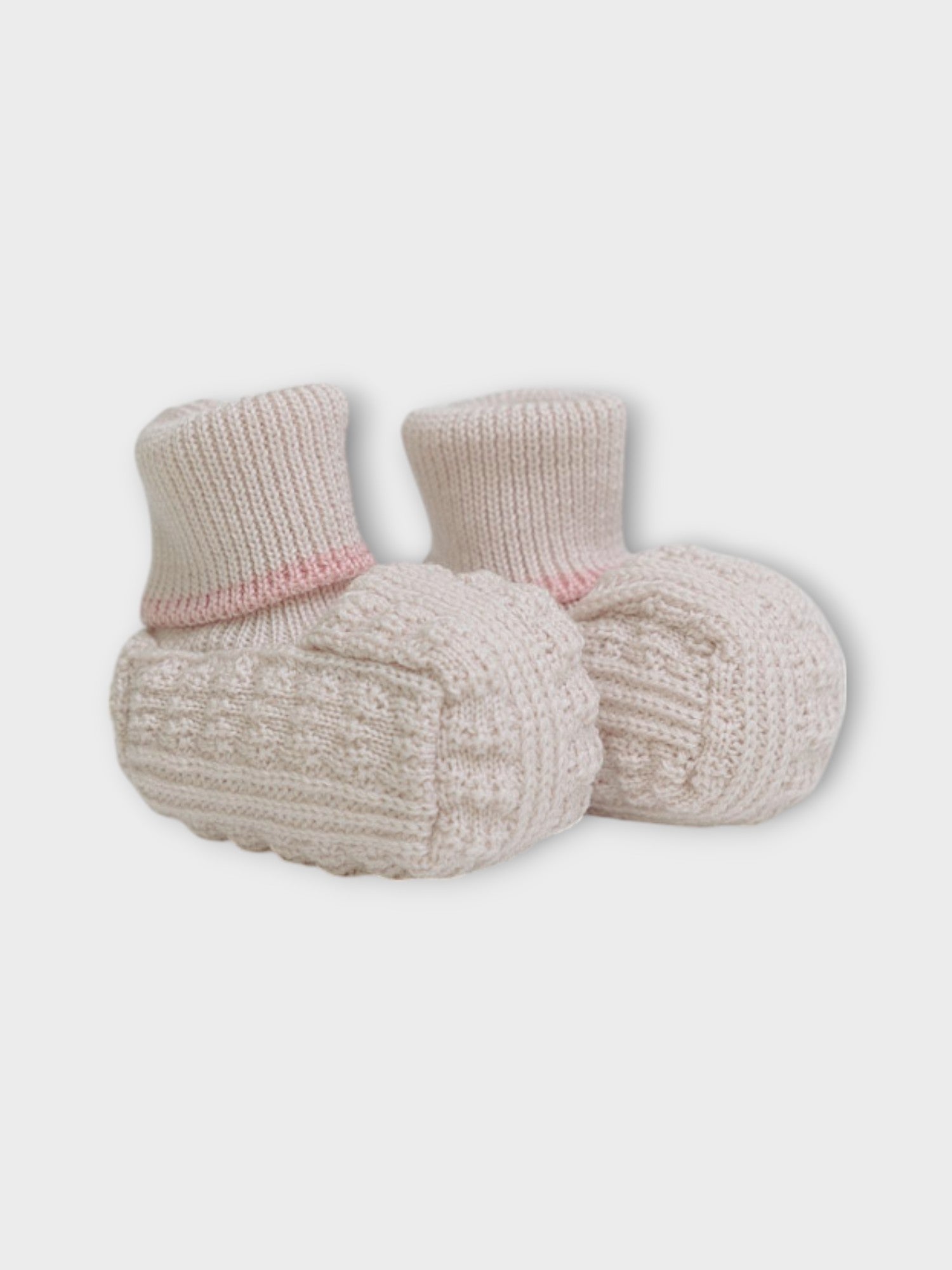 Babbucce Neonata NATURALE IN46S -  NANU' BABY
