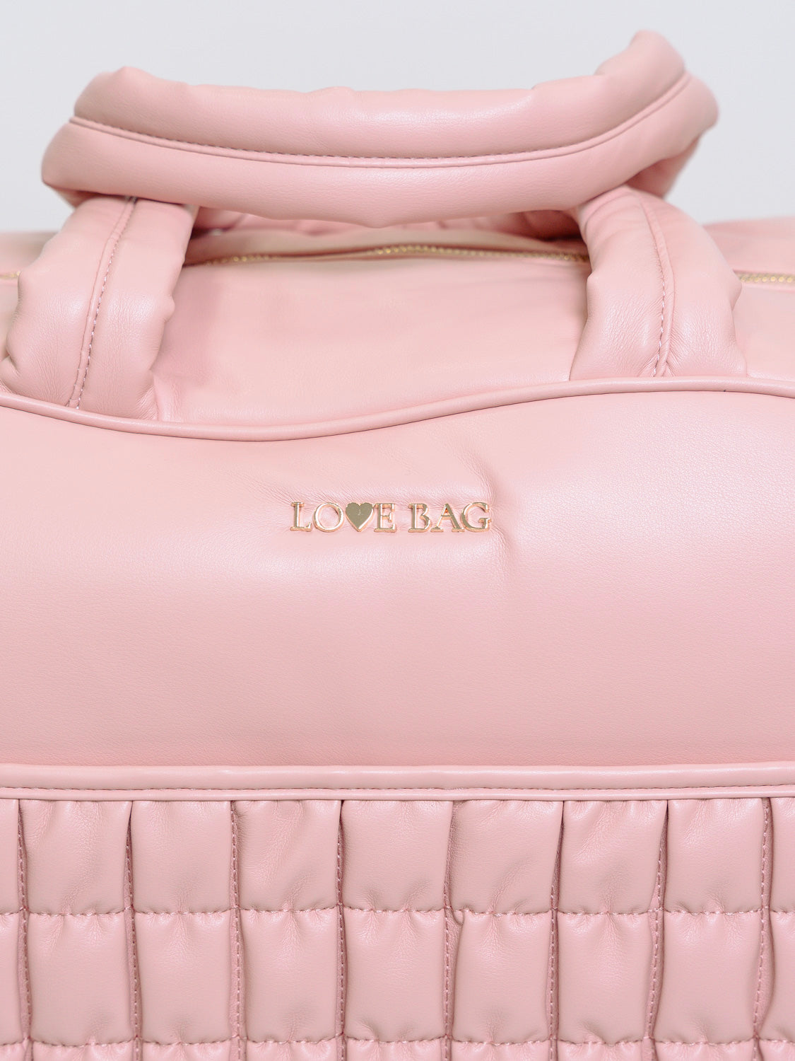BORSA 48 ORE L ECO PELLE ROSA -  NANU' BABY