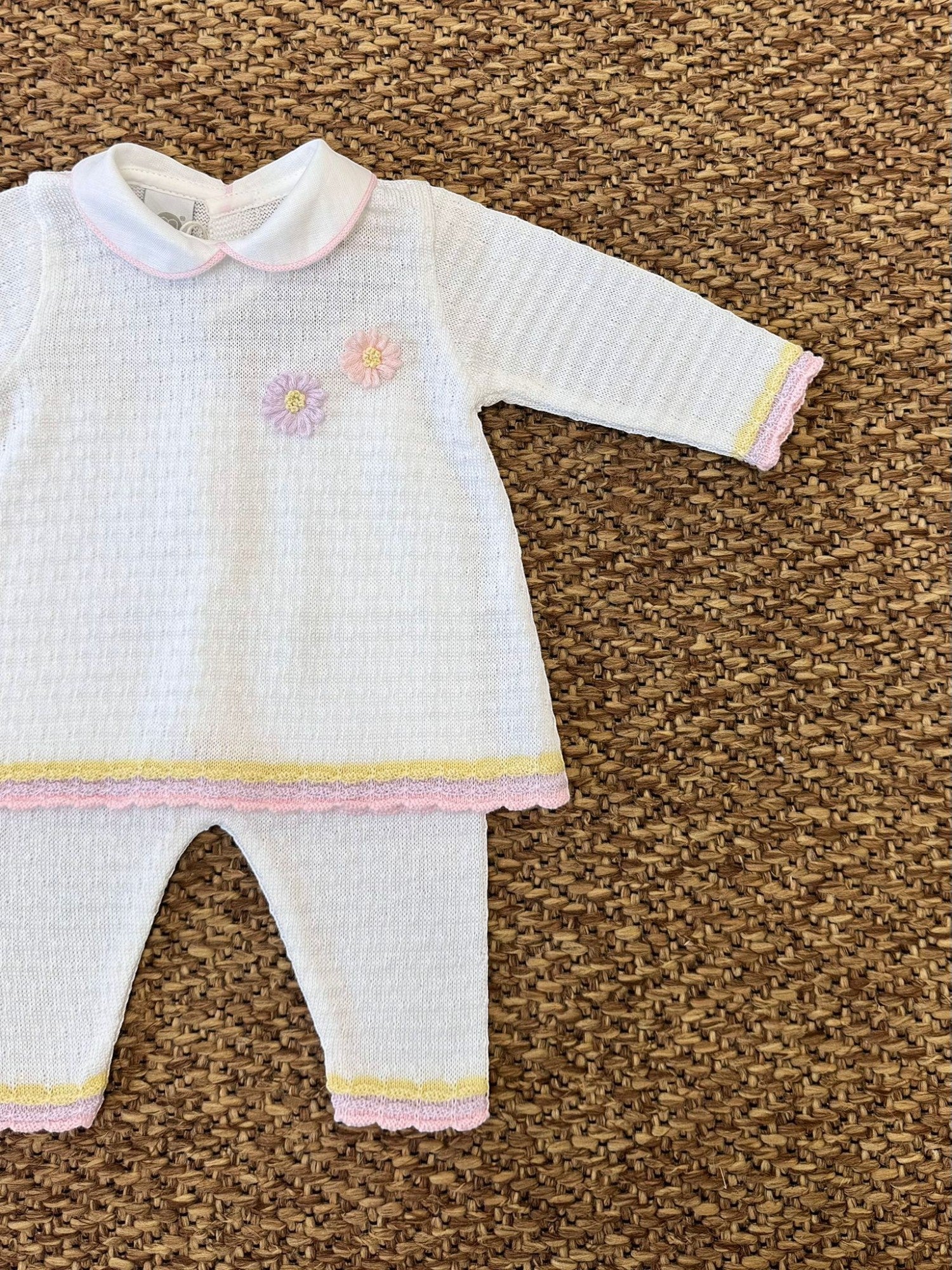Completo nascita Neonata BIANCO EB1519/G