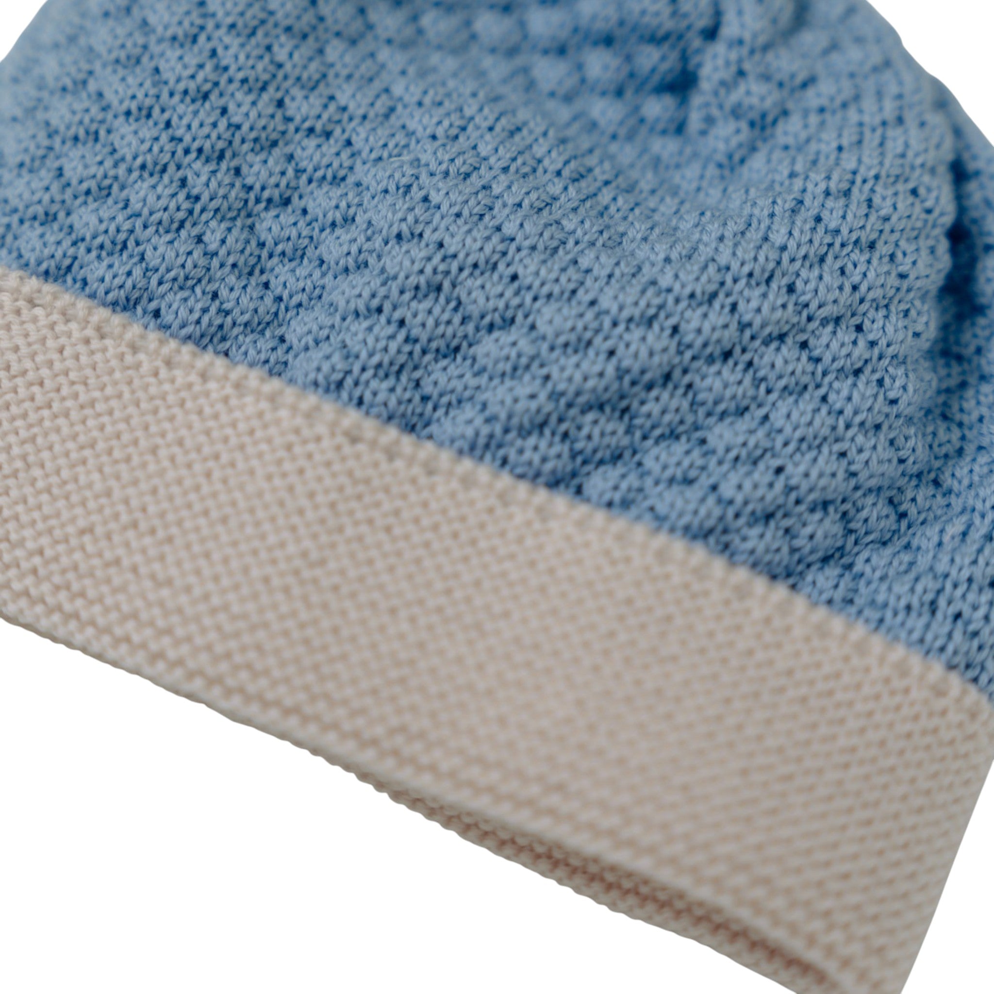 100% Virgin Wool Baby Hat, Sky Blue IN5771BT/C