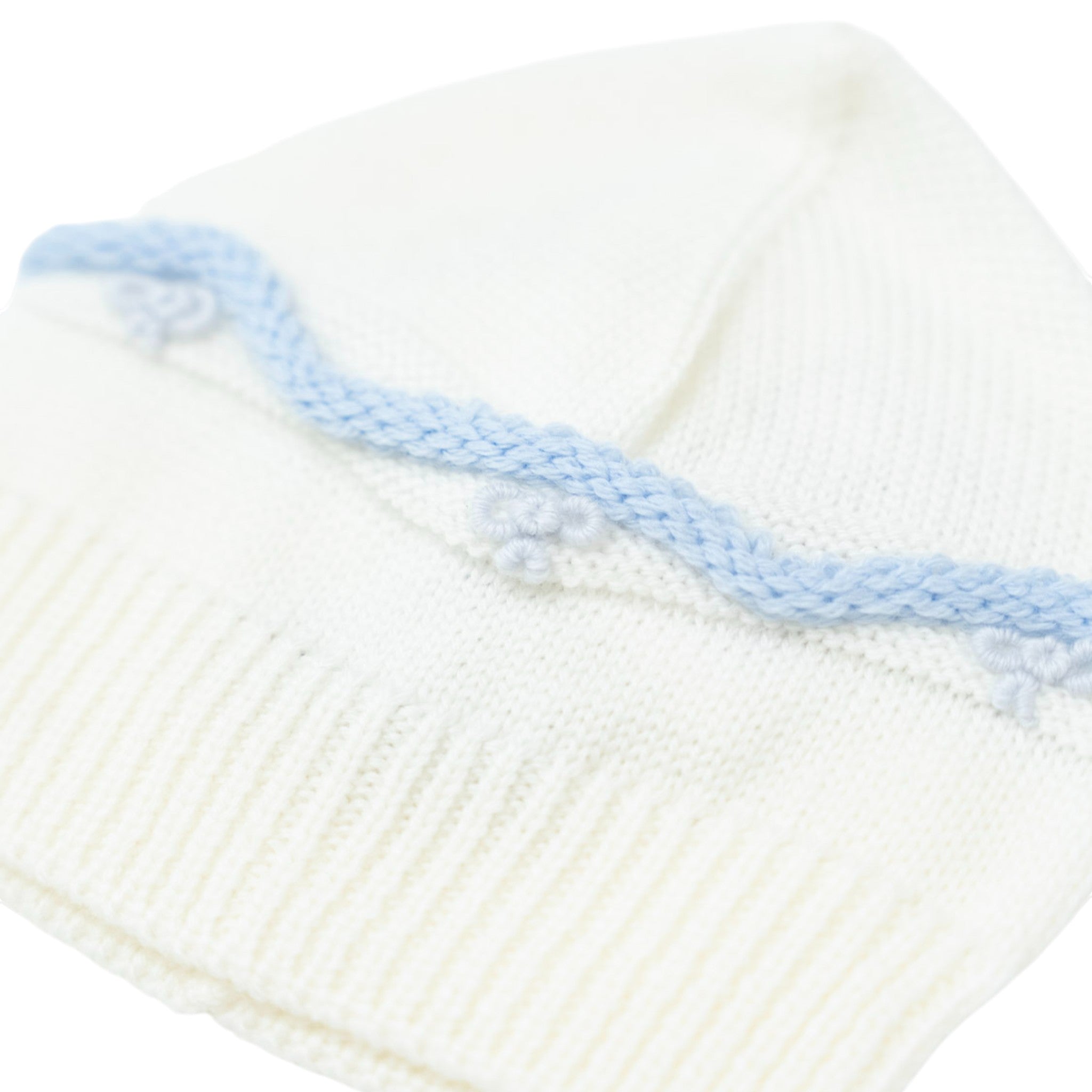 Pure Wool Hat, Grey Snowflake Pattern, ARTEMIDE - Piccola Giuggiola ARTEMIDE/CU