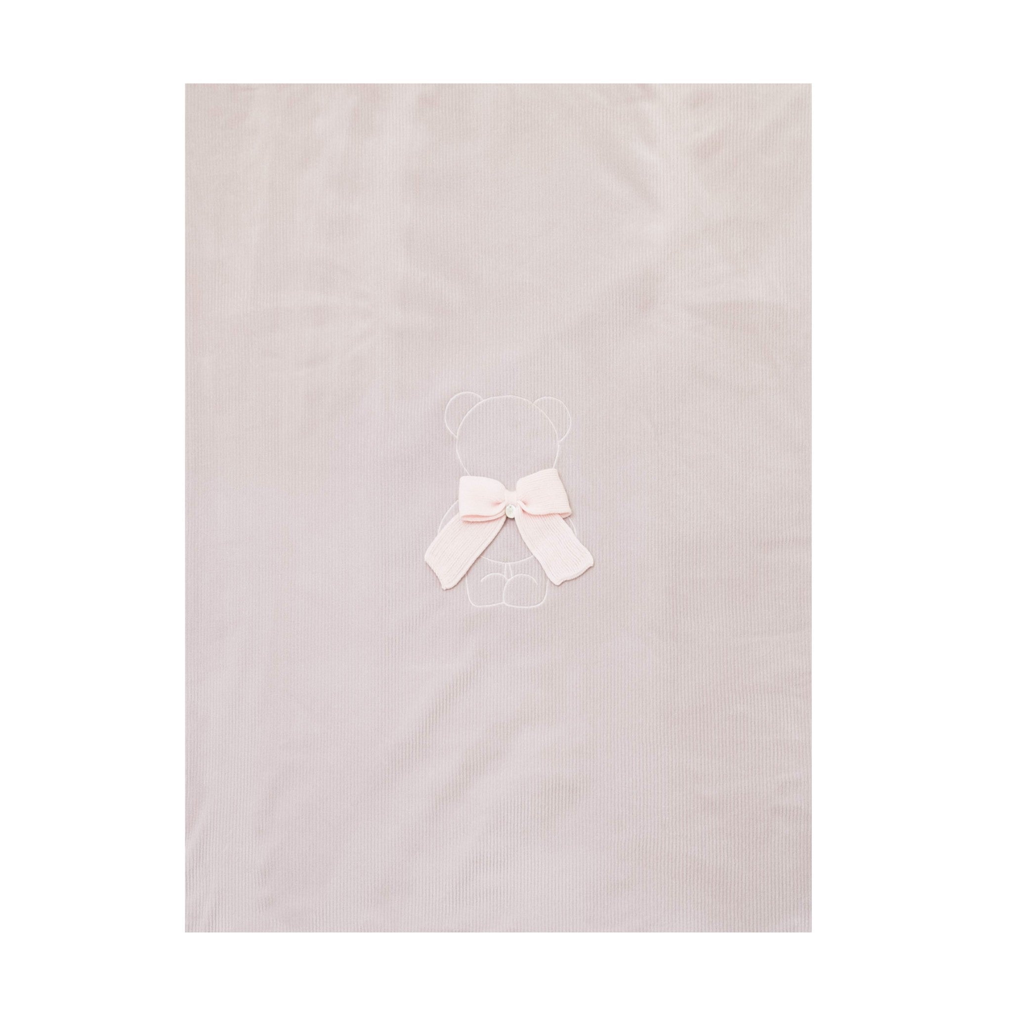 100% Cotton Pink Baby Blanket with Filling IN5981/R