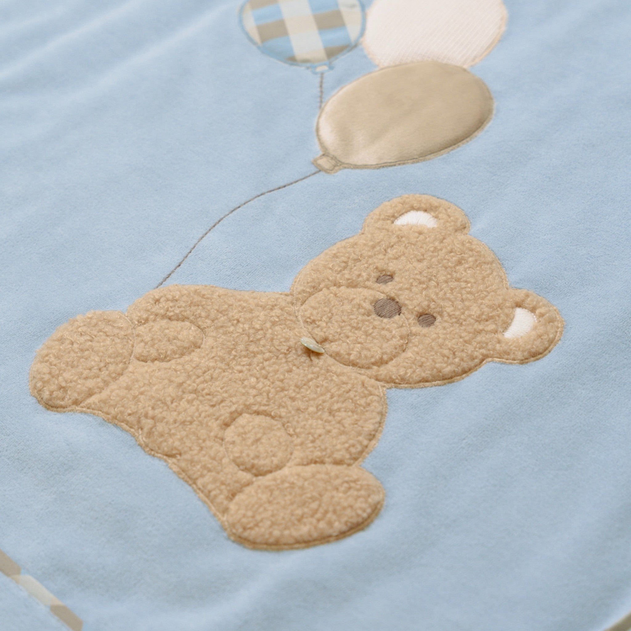 100% Chenille Baby Blanket, Sky Tobacco IN7081/C