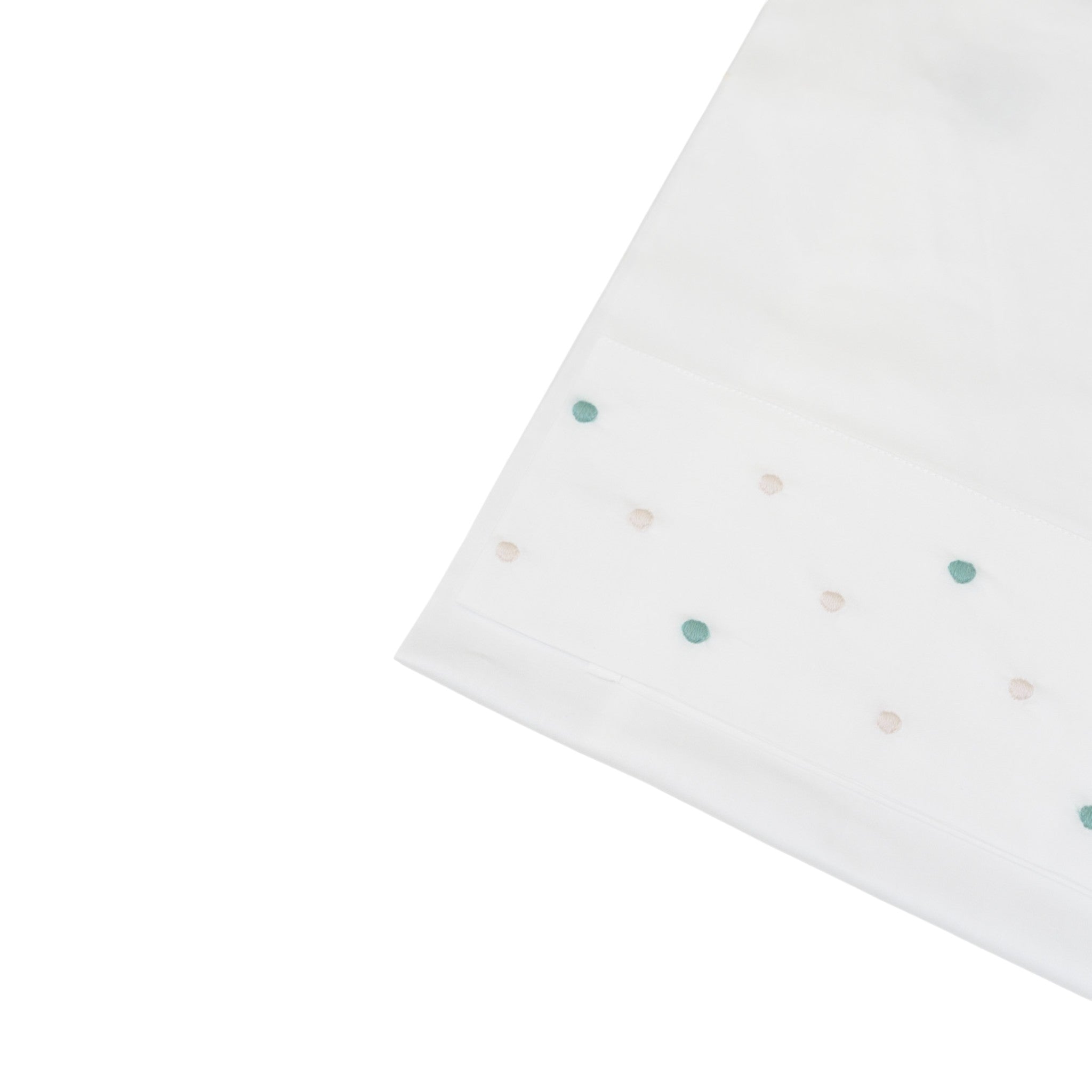 100% Cotton Baby Fitted Sheet Set, 3 Pieces, Vanilla Green IN23LE/V