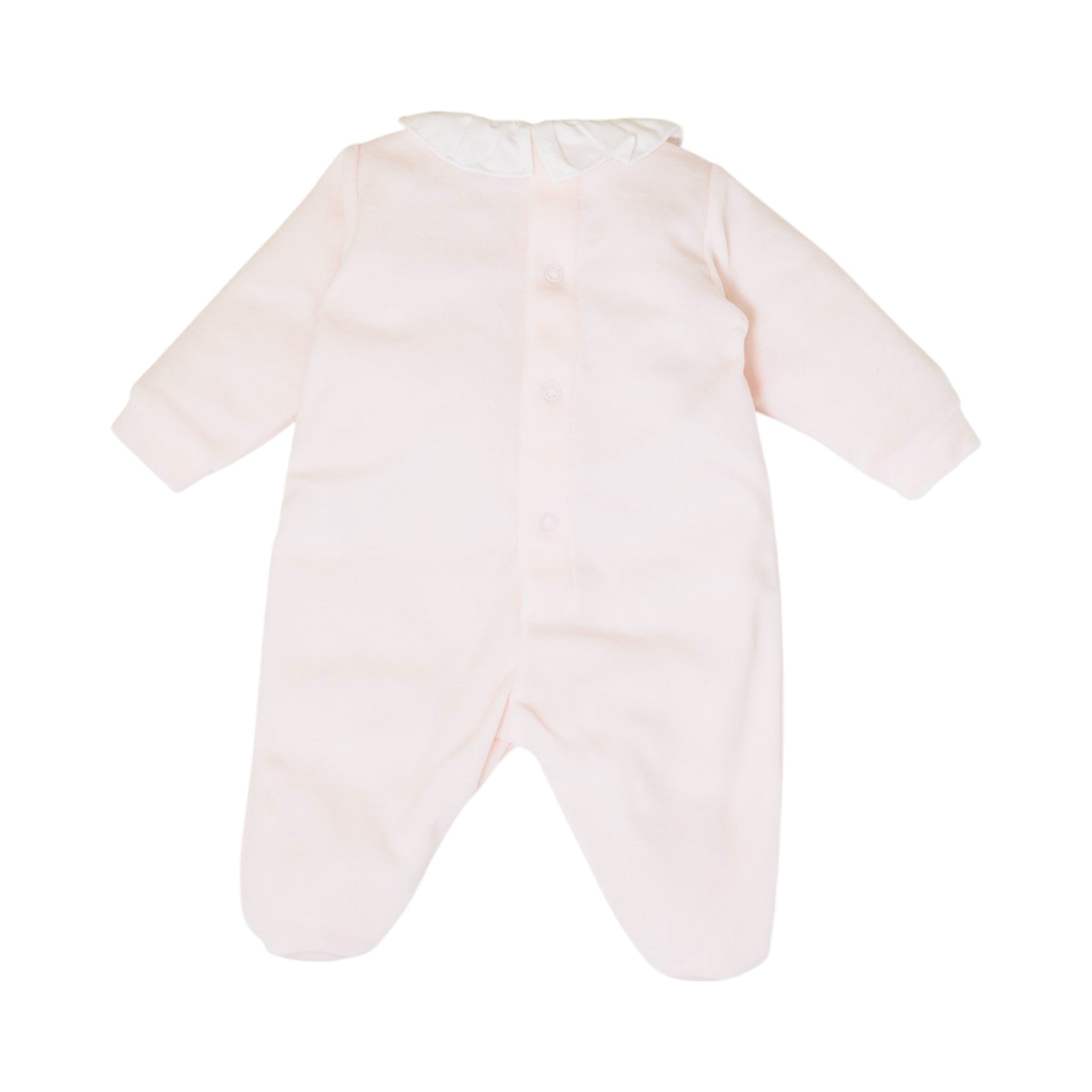 100% Virgin Wool Baby Romper, Pink Marsala, IN2414/R