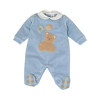 Tutina Neonato Ciniglia 100% Cielo Orsetto Palloncini IN7014/C