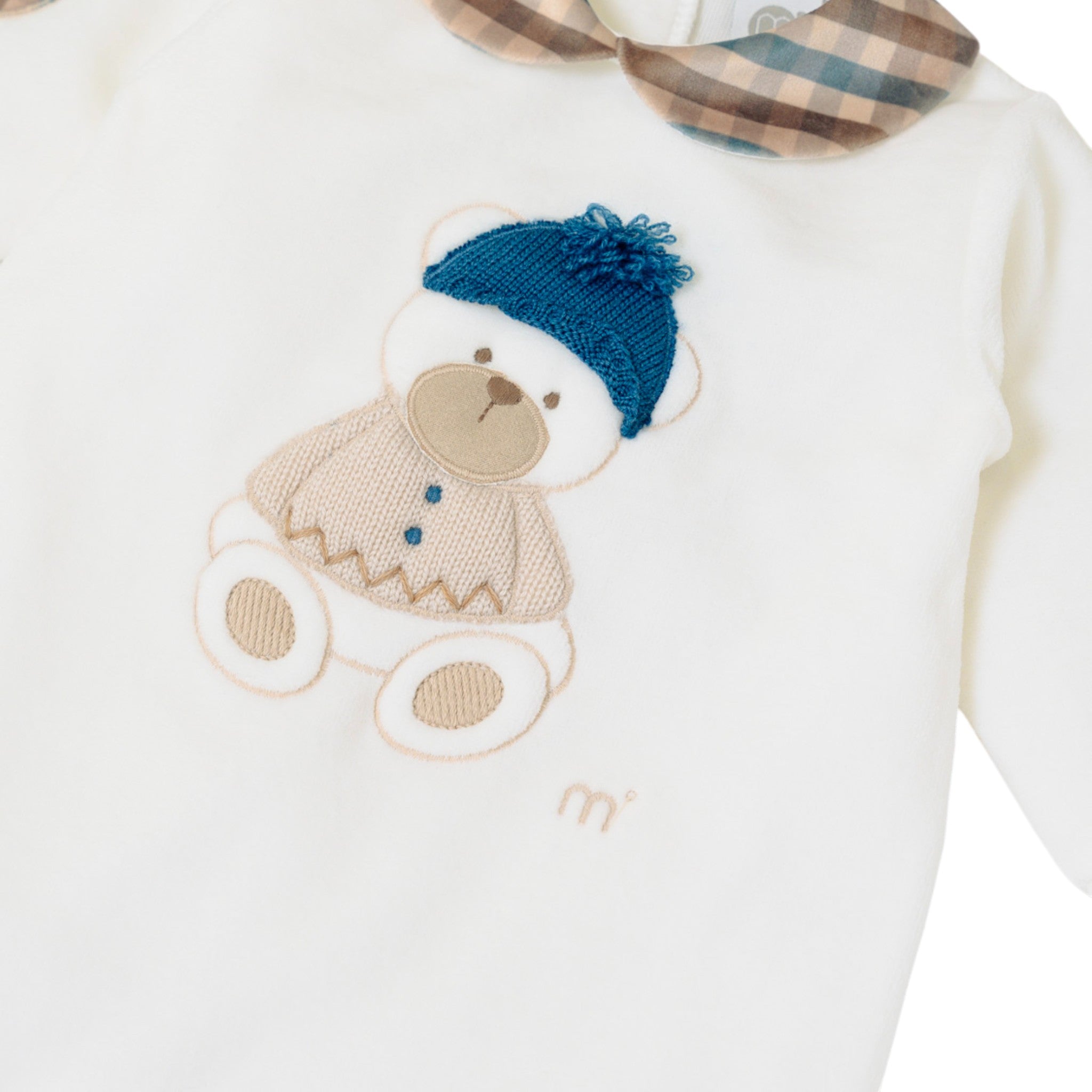 100% Vanilla Chenille Baby Romper IN6114/Z