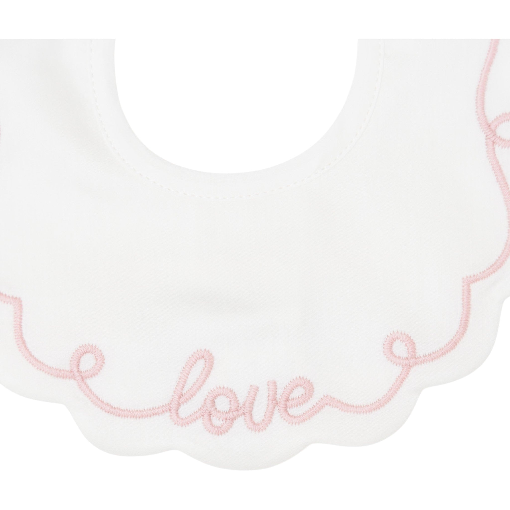 100% Cotton Baby Bib, Vanilla Marsala IN19BAV/V
