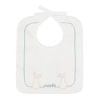 100% Cotton Baby Bib, Vanilla IN66BAV