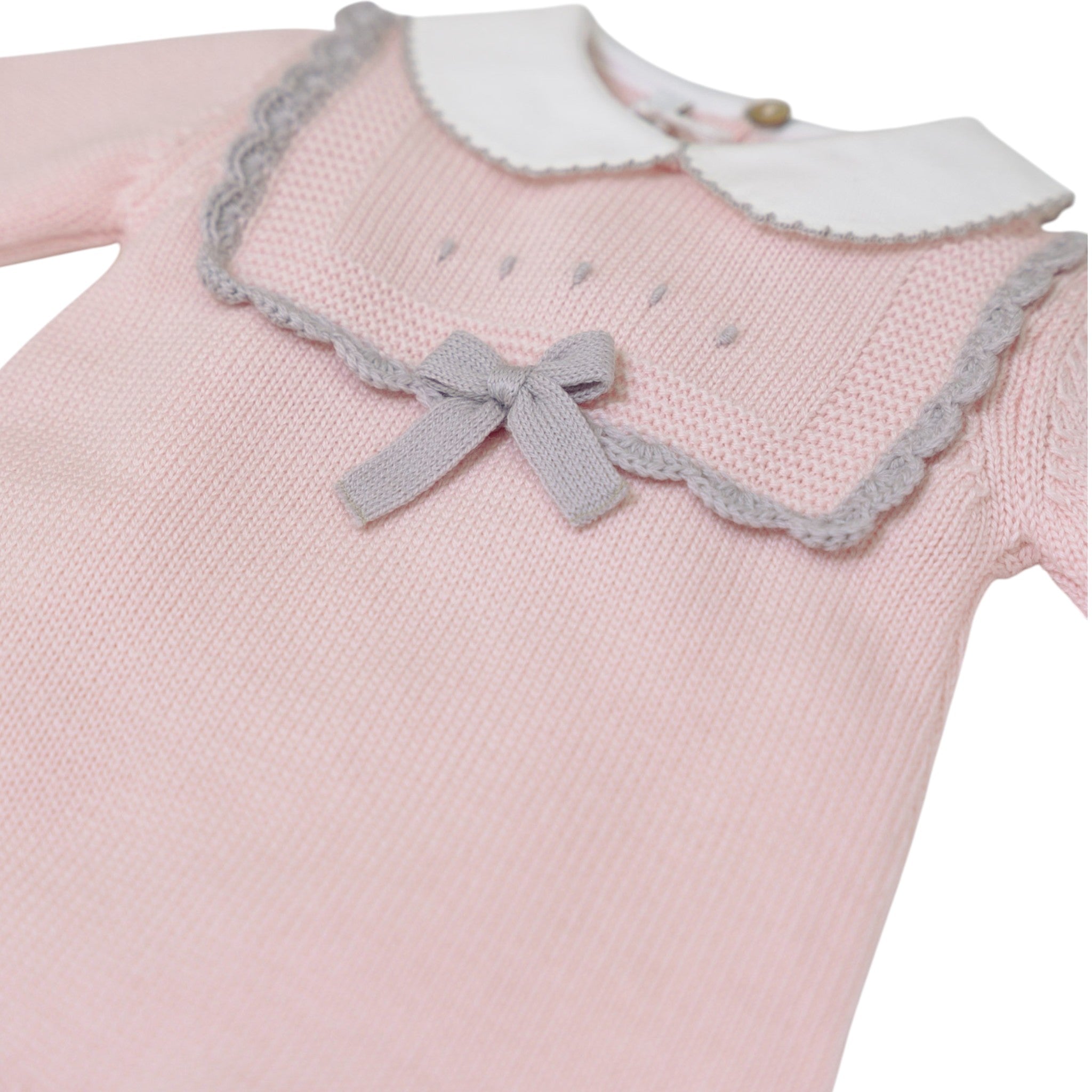 Flovers Buds Baby Romper, Pink, FLOWERS BUDS 342