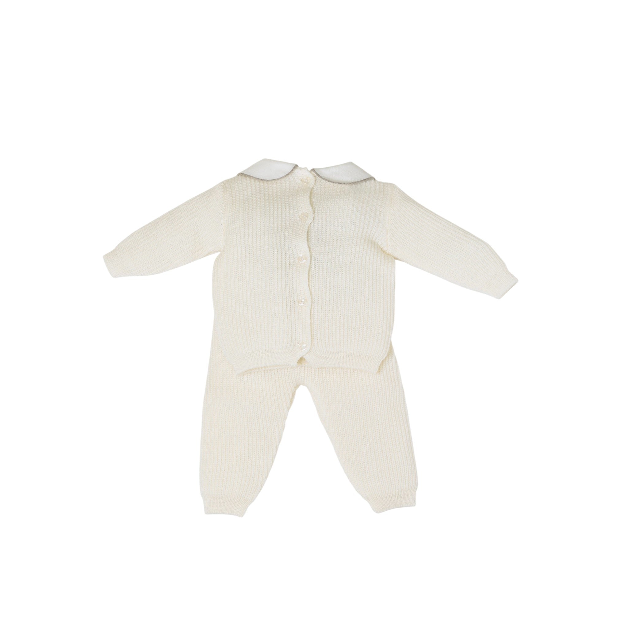 Baby girl's newborn outfit, cream color, Fiocchi brand, model PANNA FIOCCHI/466