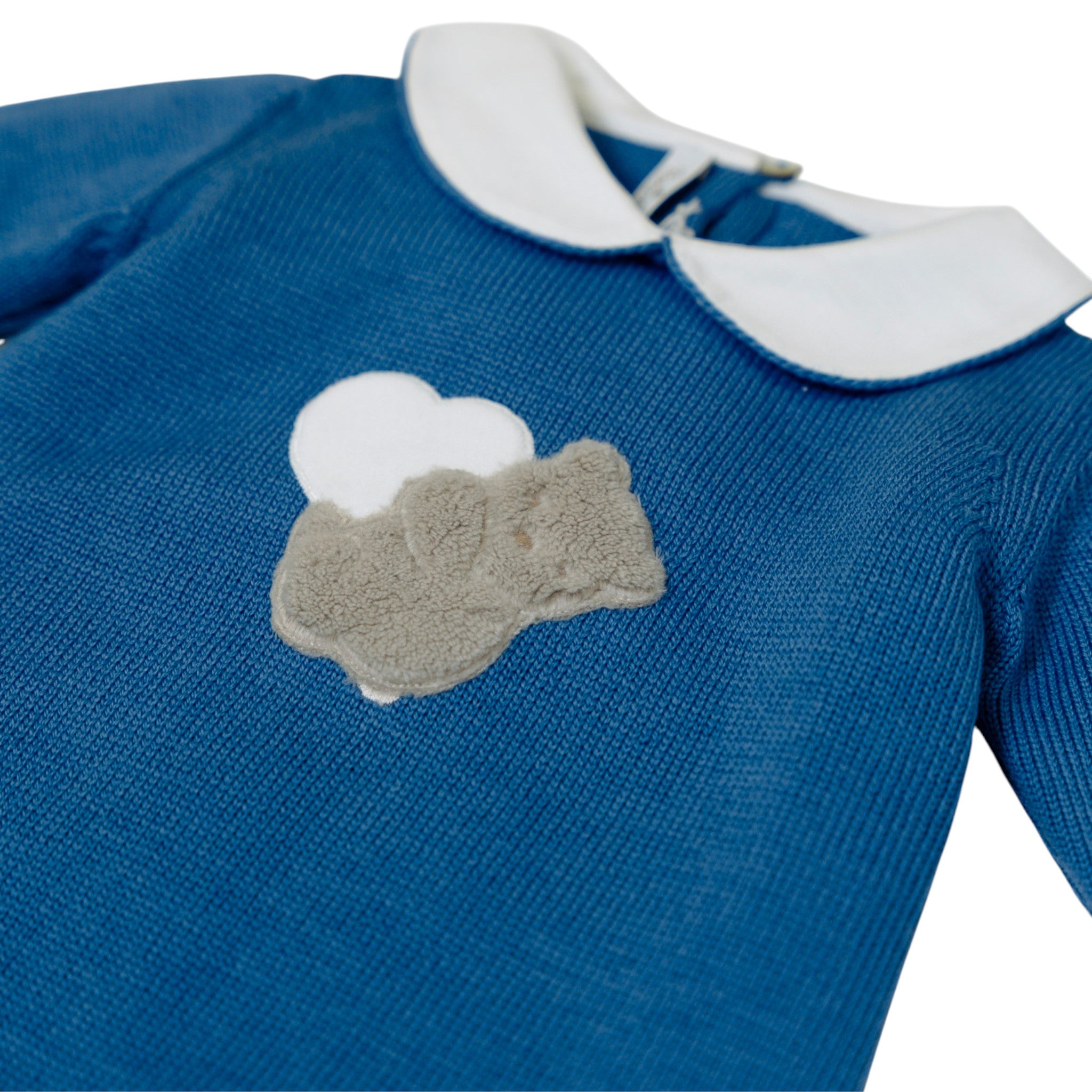 Teddy Love Baby Romper BLU TEDDY LOVE 334/I