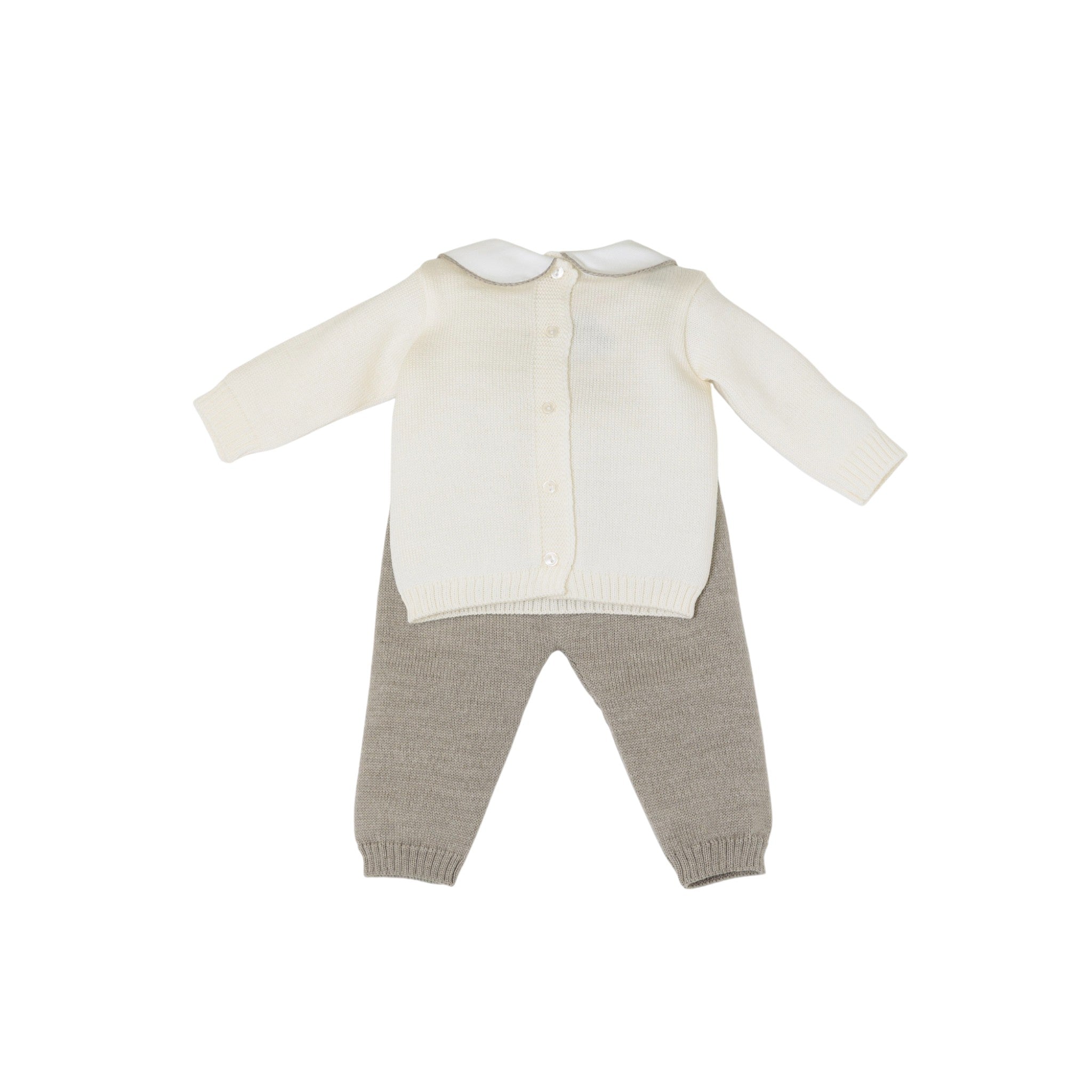 Teddy Bear Newborn Baby Boy Outfit, Cream TEDDY BEAR/521