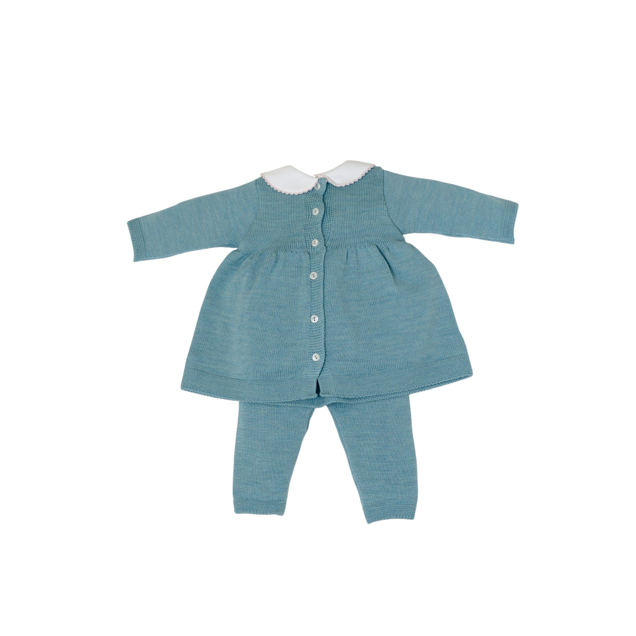 Roselline Newborn Baby Girl Outfit, Green ROSELLINE/432-V