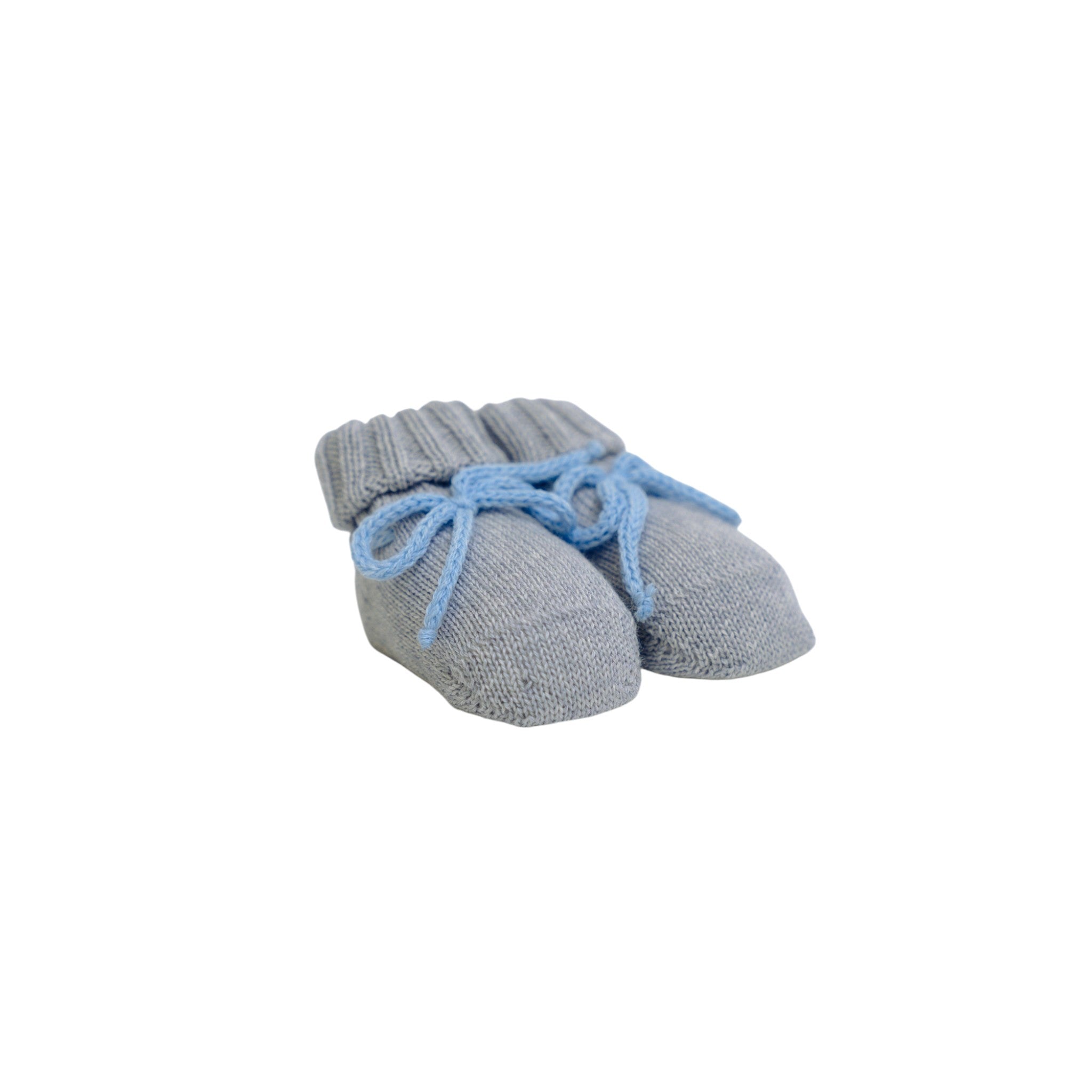 Grey Pure Wool Slippers BABY LORD 706