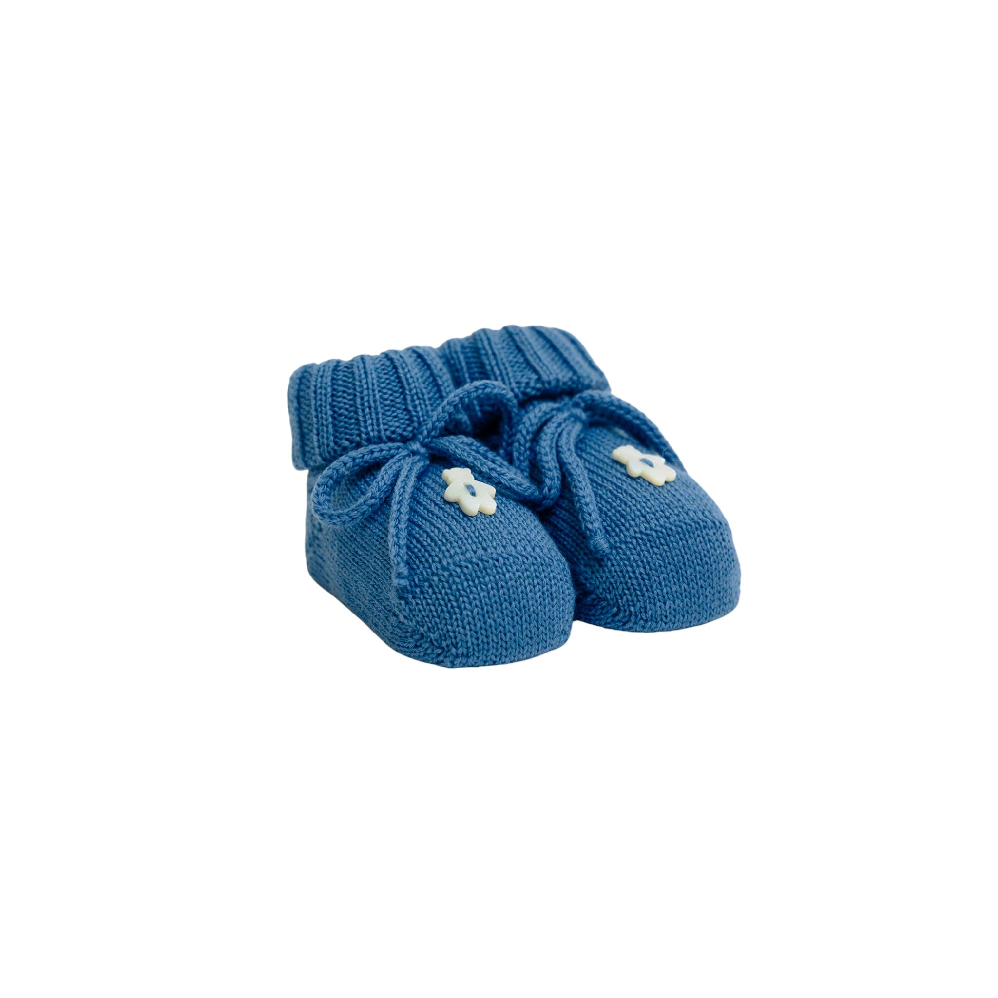 Teddy Love Baby Slippers, Blue, TEDDY LOVE 705/I