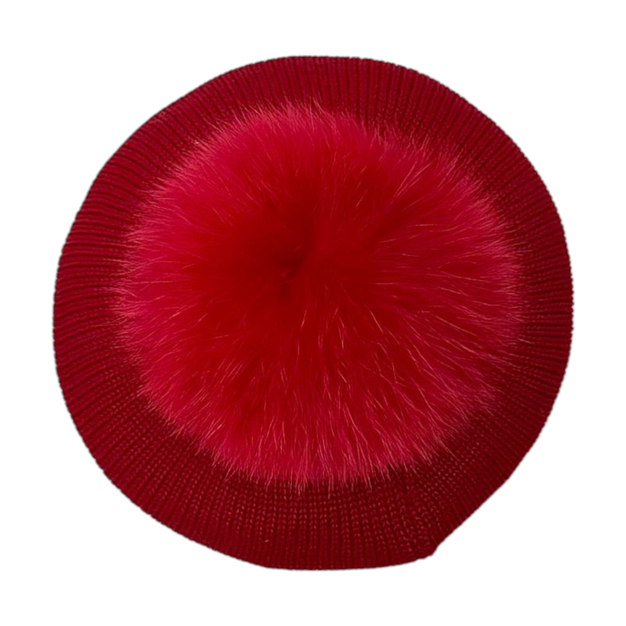 Basco Tessuto Pom Pon Volpe Rosso CT0211VA/R