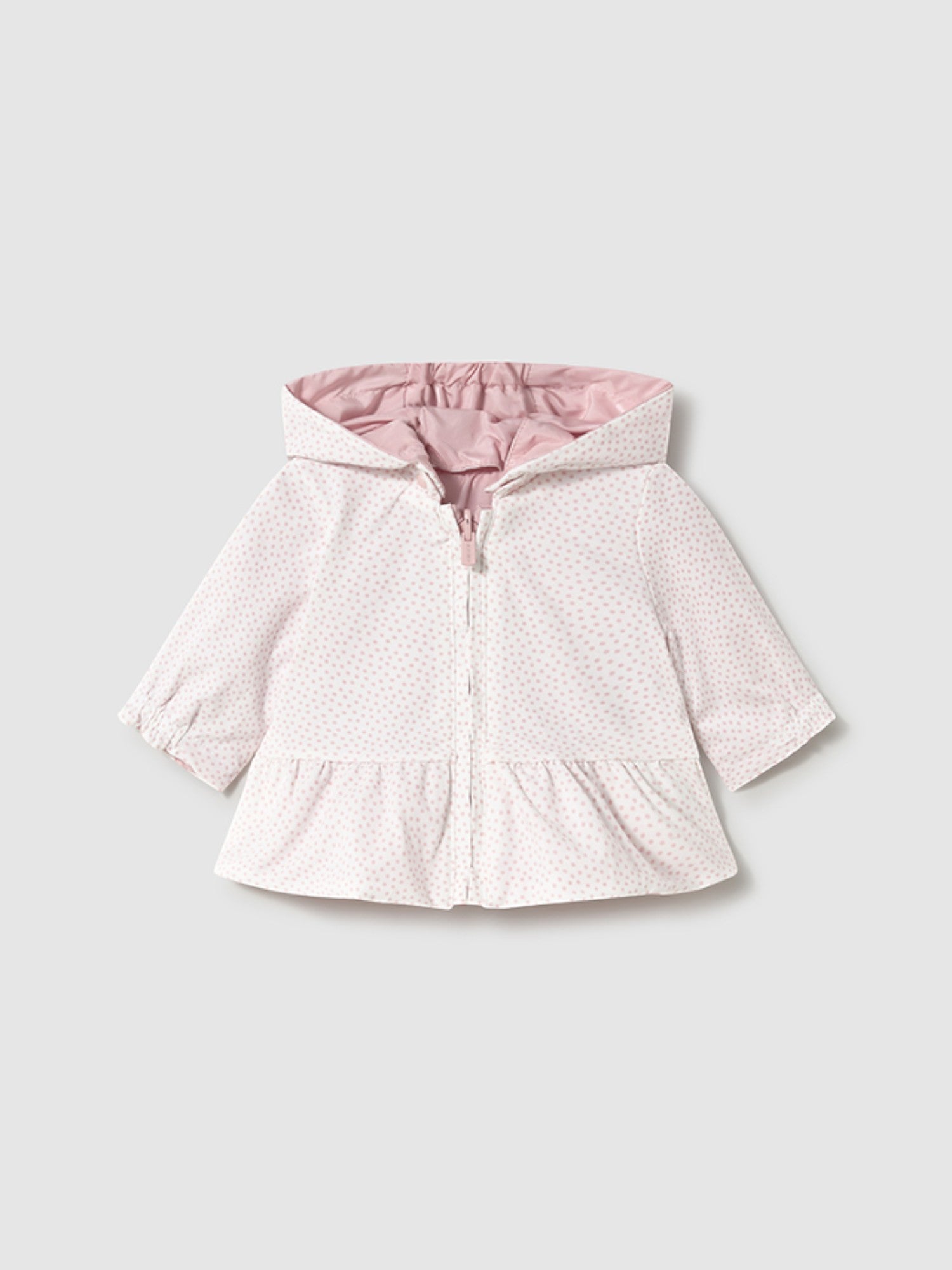 Giacca a vento reversibile Bimba ROSA 1479 /R