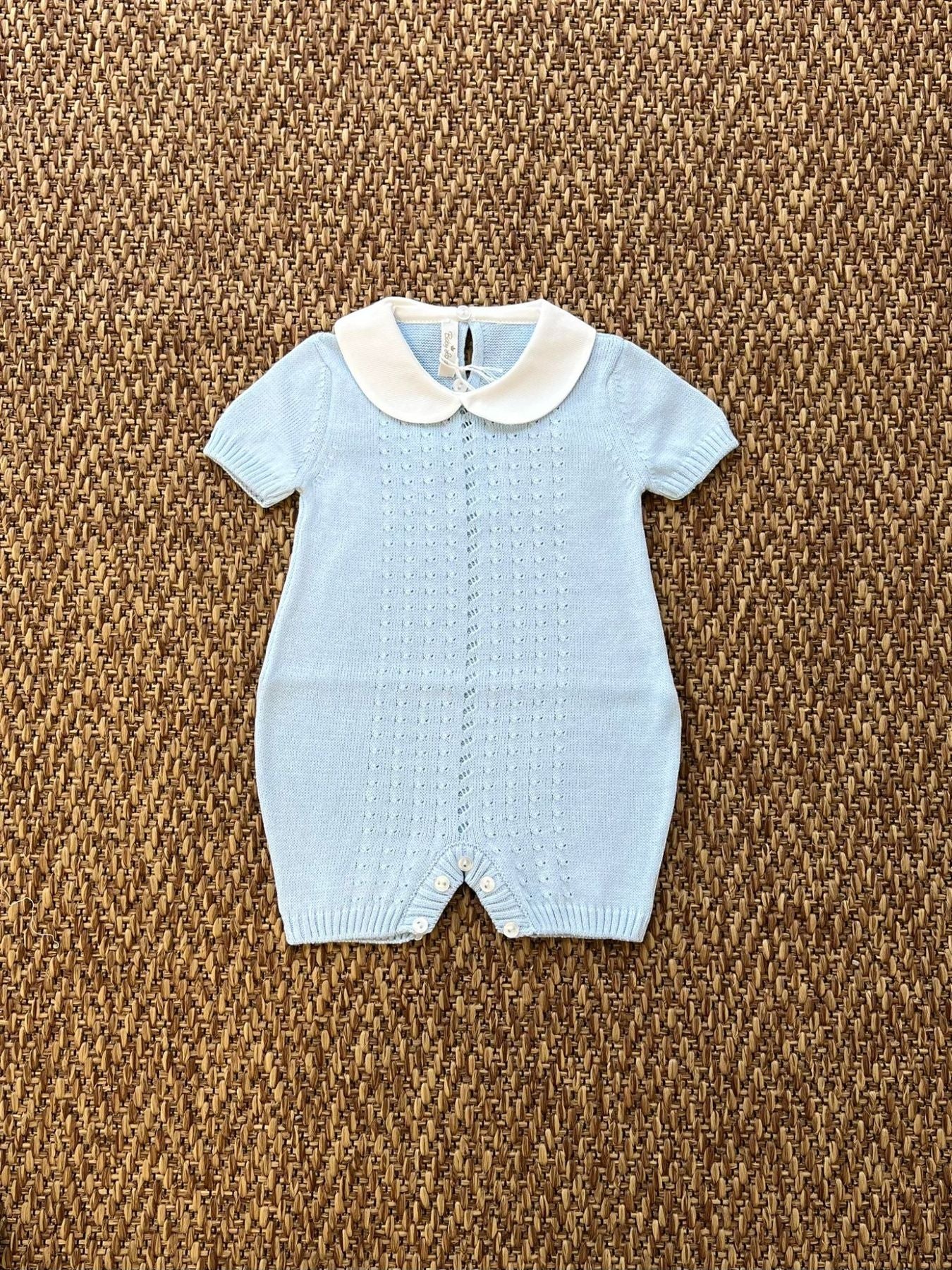 Tutina Corta Trecce Bimbo CIELO TRECCE 351/C