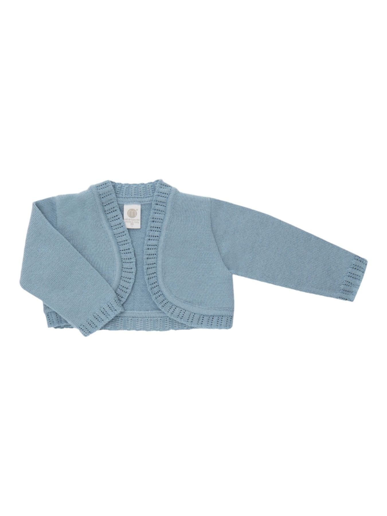 Giacca Cerimonia Bimba CIELO IK31445 -  NANU' BABY
