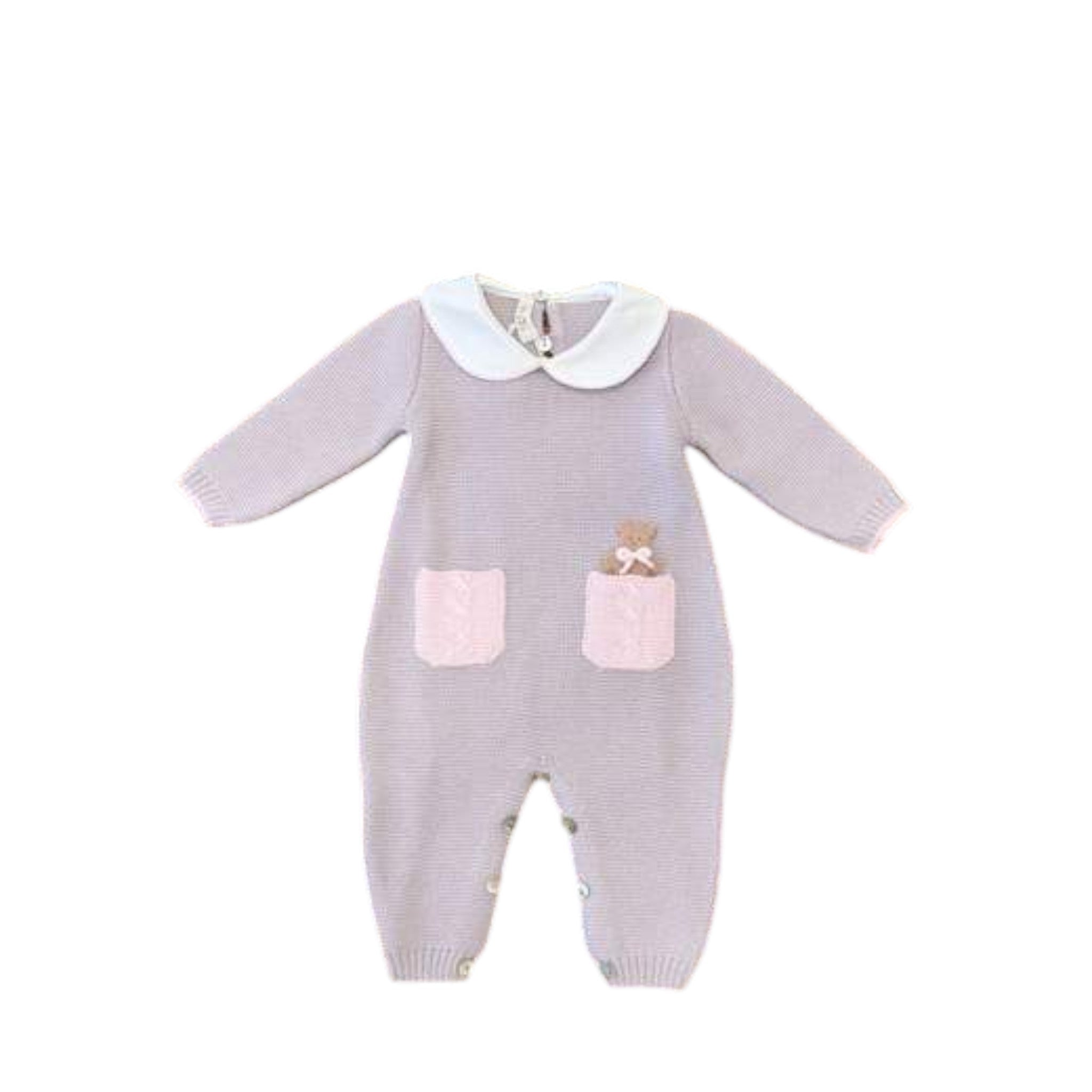 Baby Bear Bodysuit, Pure Wool, BABY LORD ORSETTO 343/R