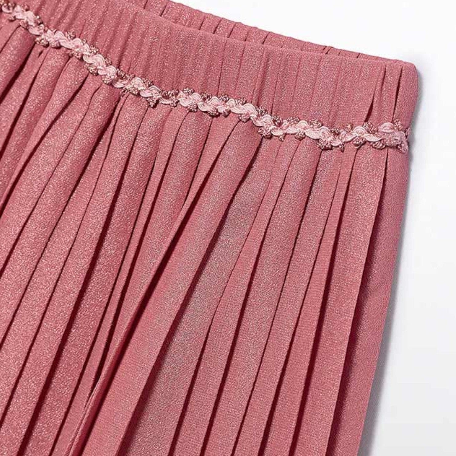 Gonna midi lame Bimba Rosa 5519/34 -  NANU' BABY