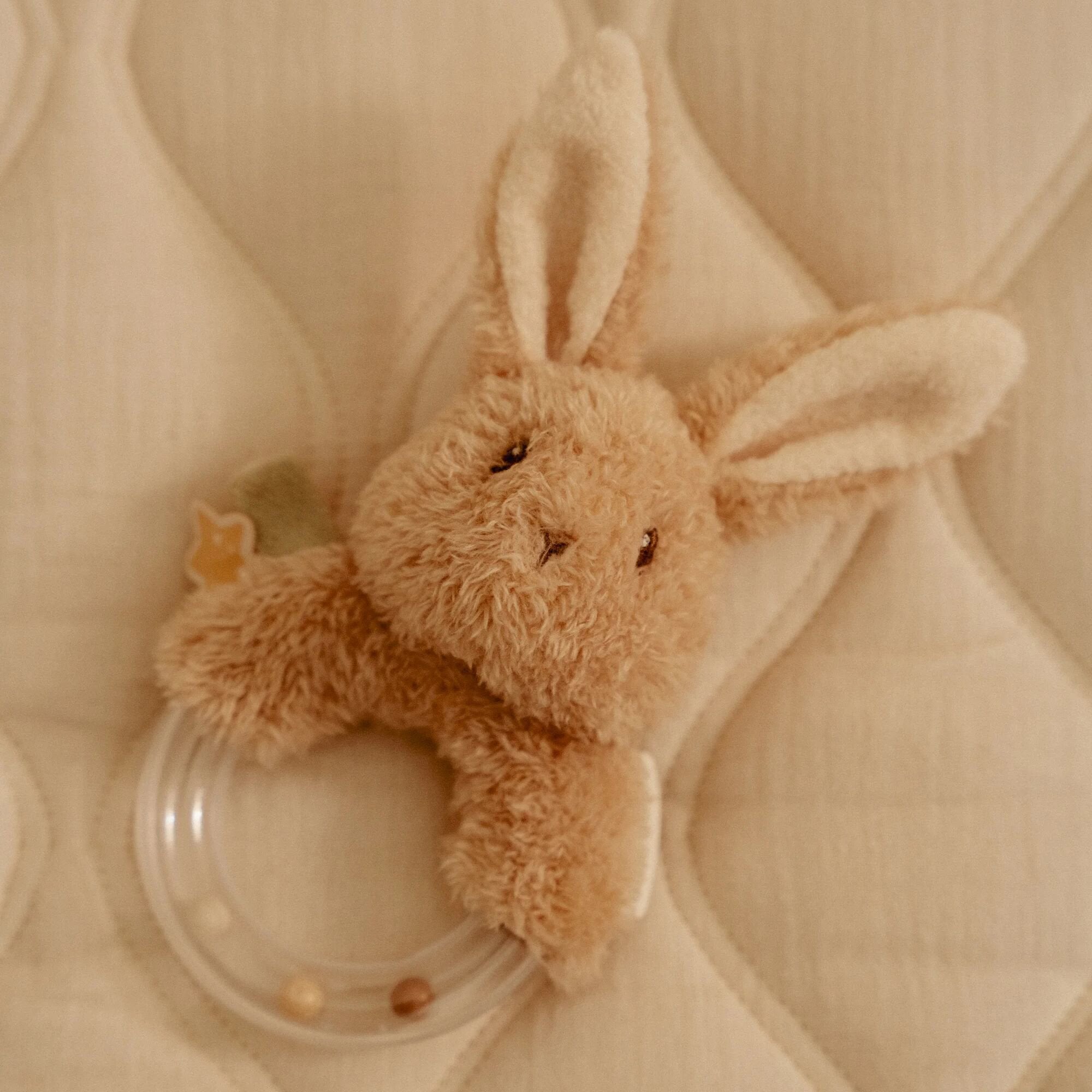 Sonaglio ad anello Bunny  Beige LD8414 -  NANU' BABY