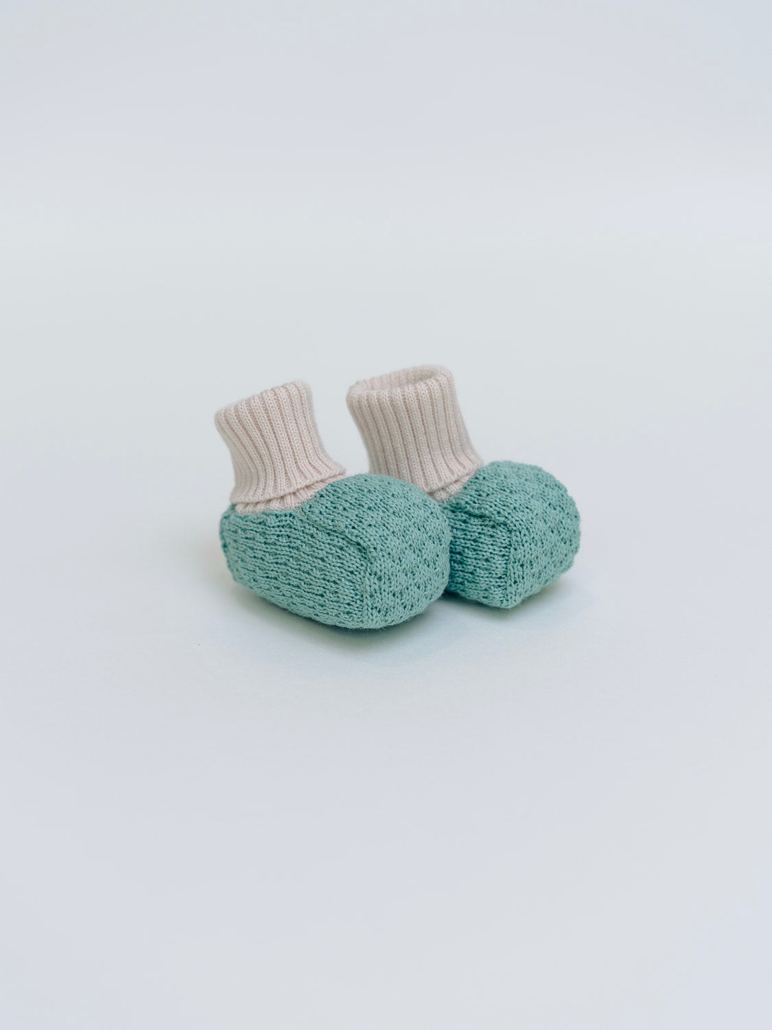 Babbucce Mongolfiera Neonato Verde IN57S/V -  NANU' BABY