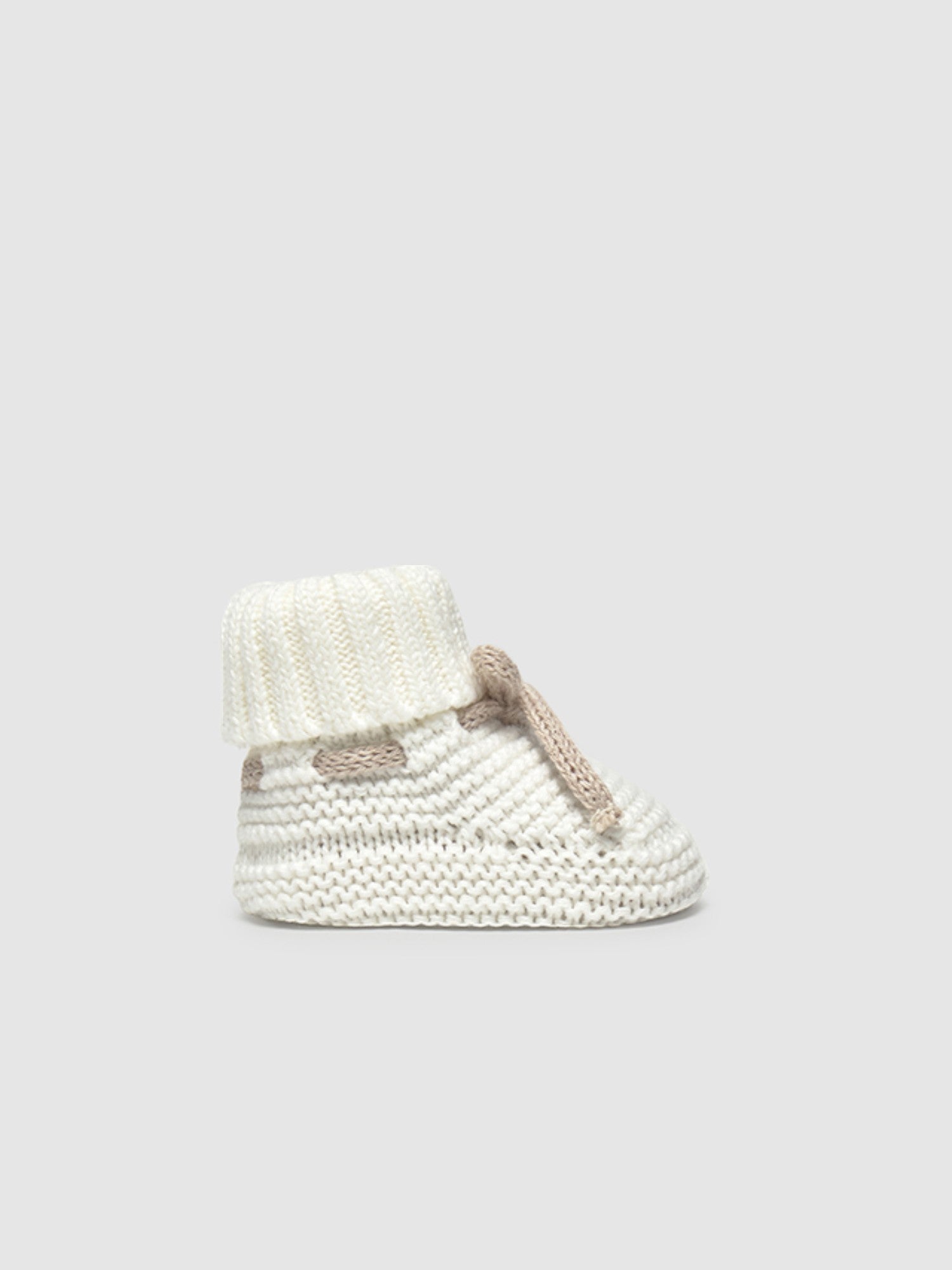 Babbucce Neonato ECRU 9970/85 -  NANU' BABY