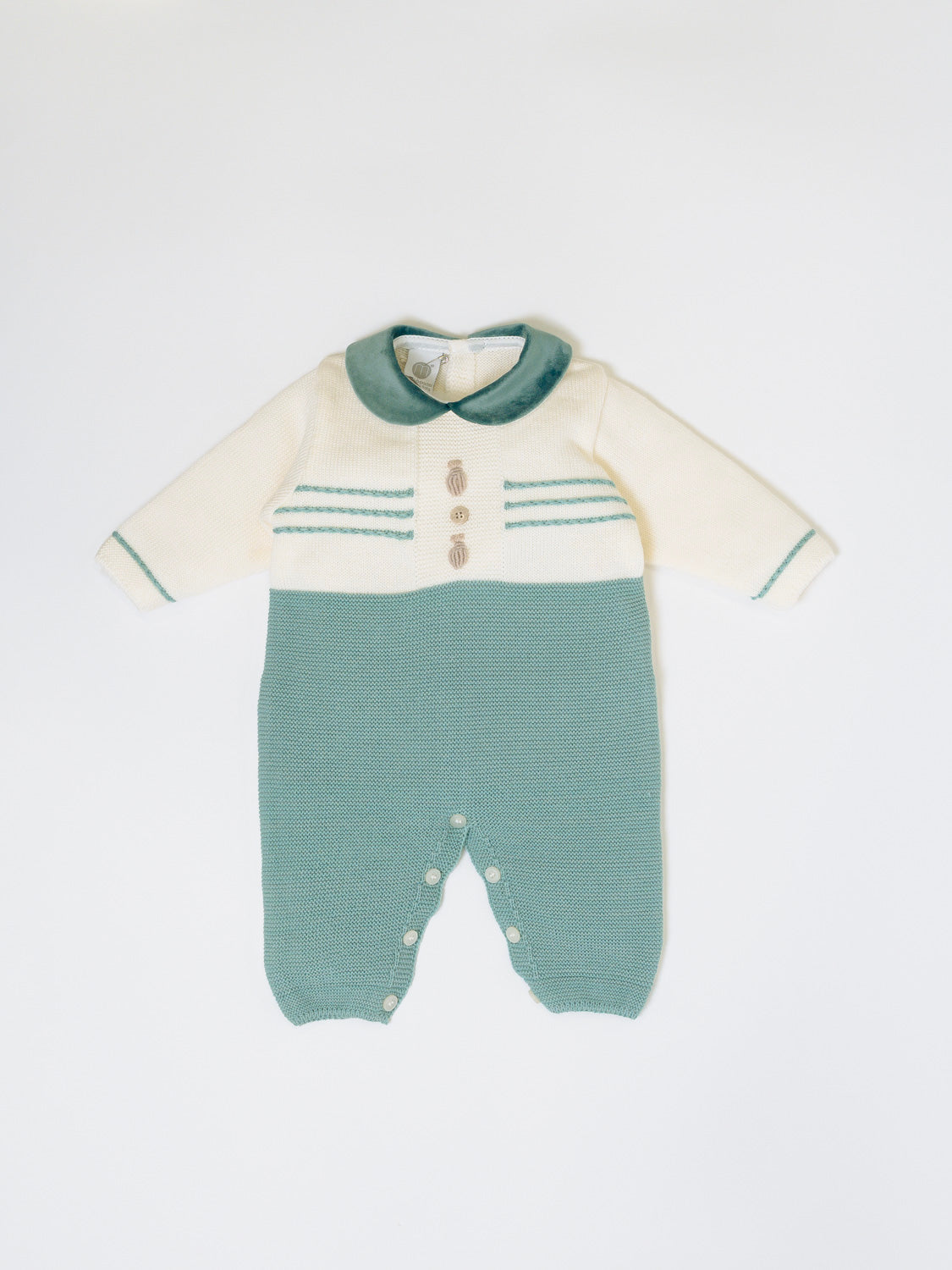 Tutina Neonato VANIGLIA IN6610 -  NANU' BABY
