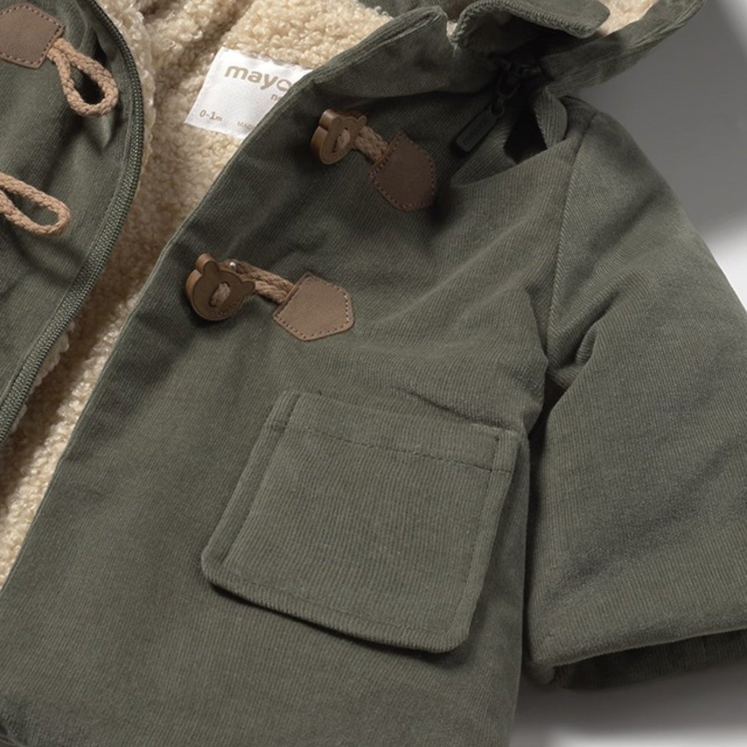 Trench Bimbo Verde 2411/61